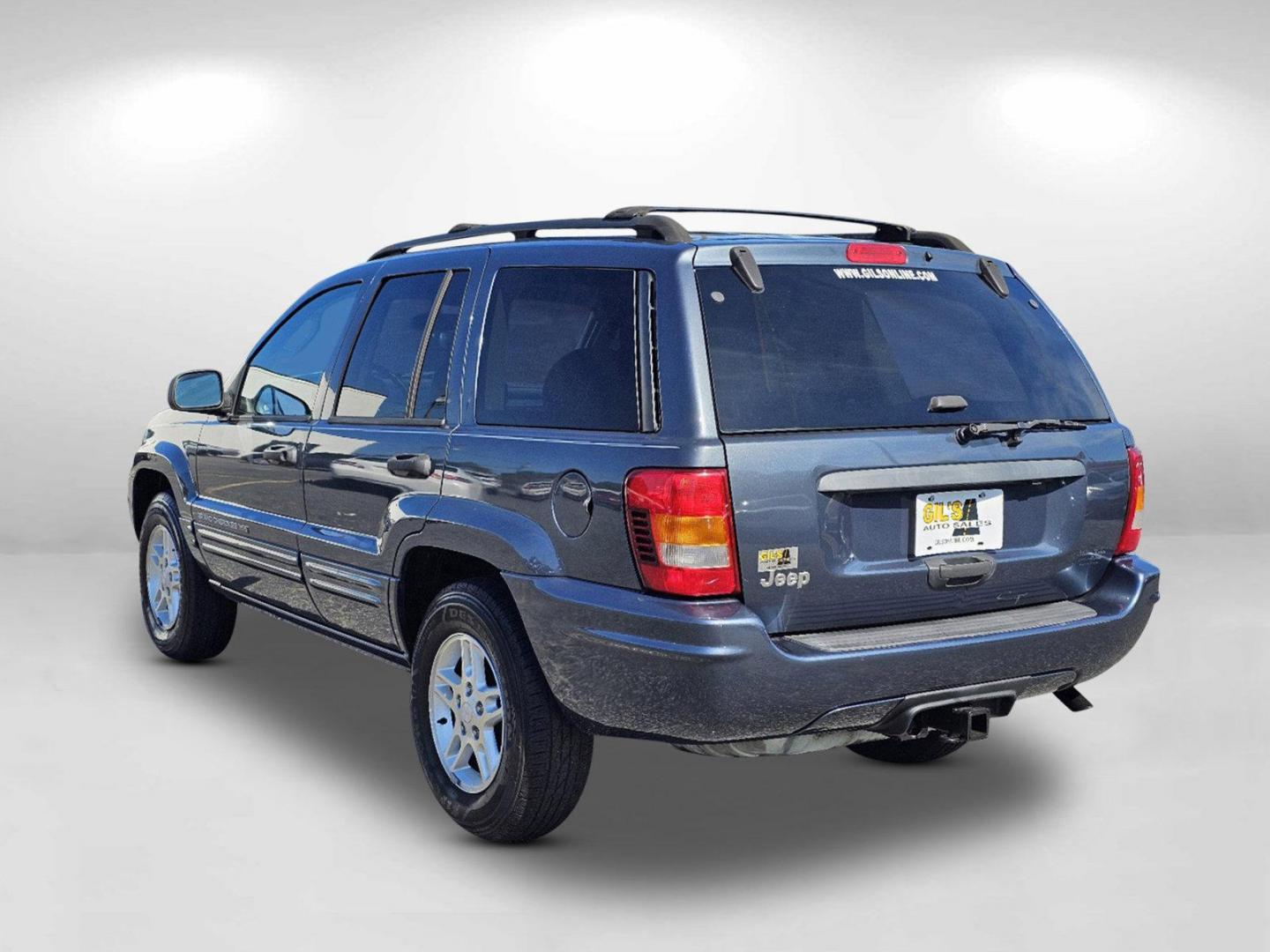 2004 Steel Blue Pearl /Dark Slate Gray Jeep Grand Cherokee Laredo (1J4GX48S34C) with an Gas I6 4.0L/242 engine, 4-Speed Automatic w/OD transmission, located at 804 22nd Ave, Phenix City, AL, 36870, (334) 297-1860, 32.484749, -85.024475 - 2004 Jeep Grand Cherokee Laredo - Photo#6