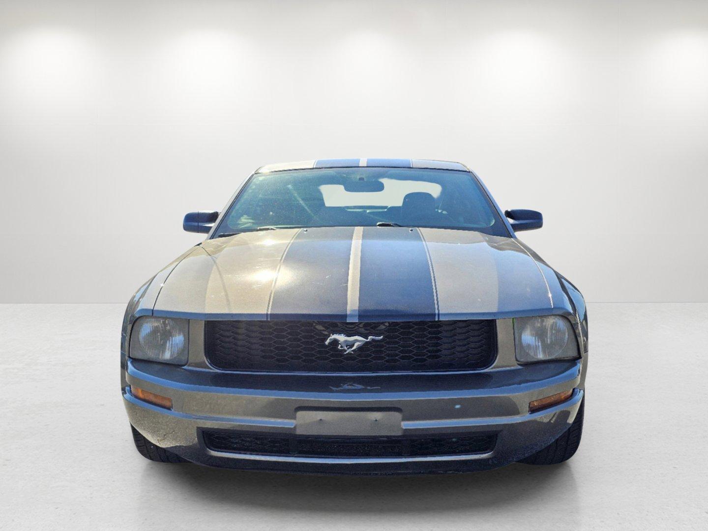 2005 Mineral Grey Metallic /Dark Charcoal Ford Mustang Premium (1ZVFT80N355) with an Gas V6 4.0L/244 engine, located at 5115 14th Ave., Columbus, GA, 31904, (706) 323-0345, 32.511494, -84.971046 - 2005 Ford Mustang Premium - Photo#1