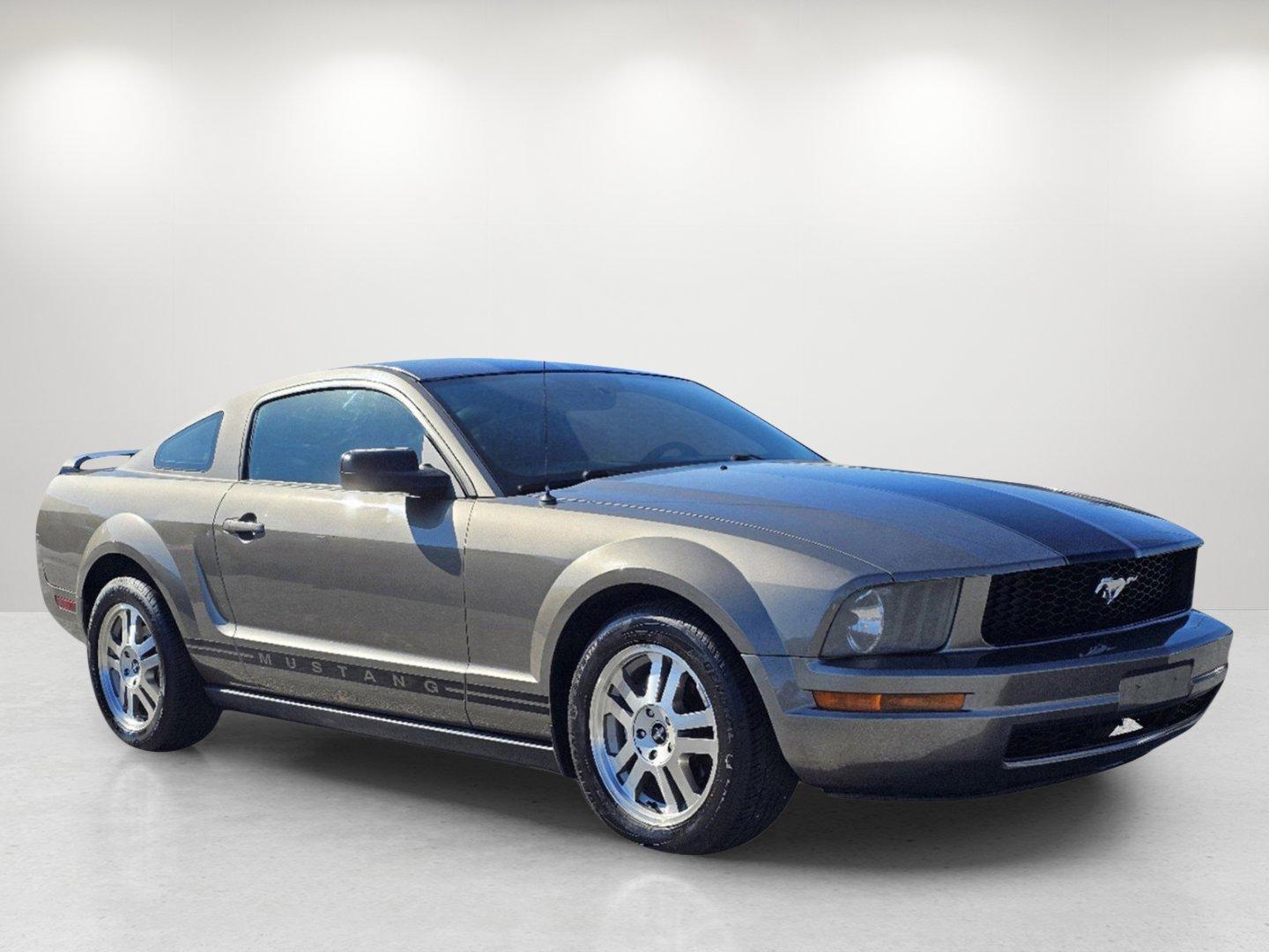 2005 Mineral Grey Metallic /Dark Charcoal Ford Mustang Premium (1ZVFT80N355) with an Gas V6 4.0L/244 engine, located at 5115 14th Ave., Columbus, GA, 31904, (706) 323-0345, 32.511494, -84.971046 - 2005 Ford Mustang Premium - Photo#2