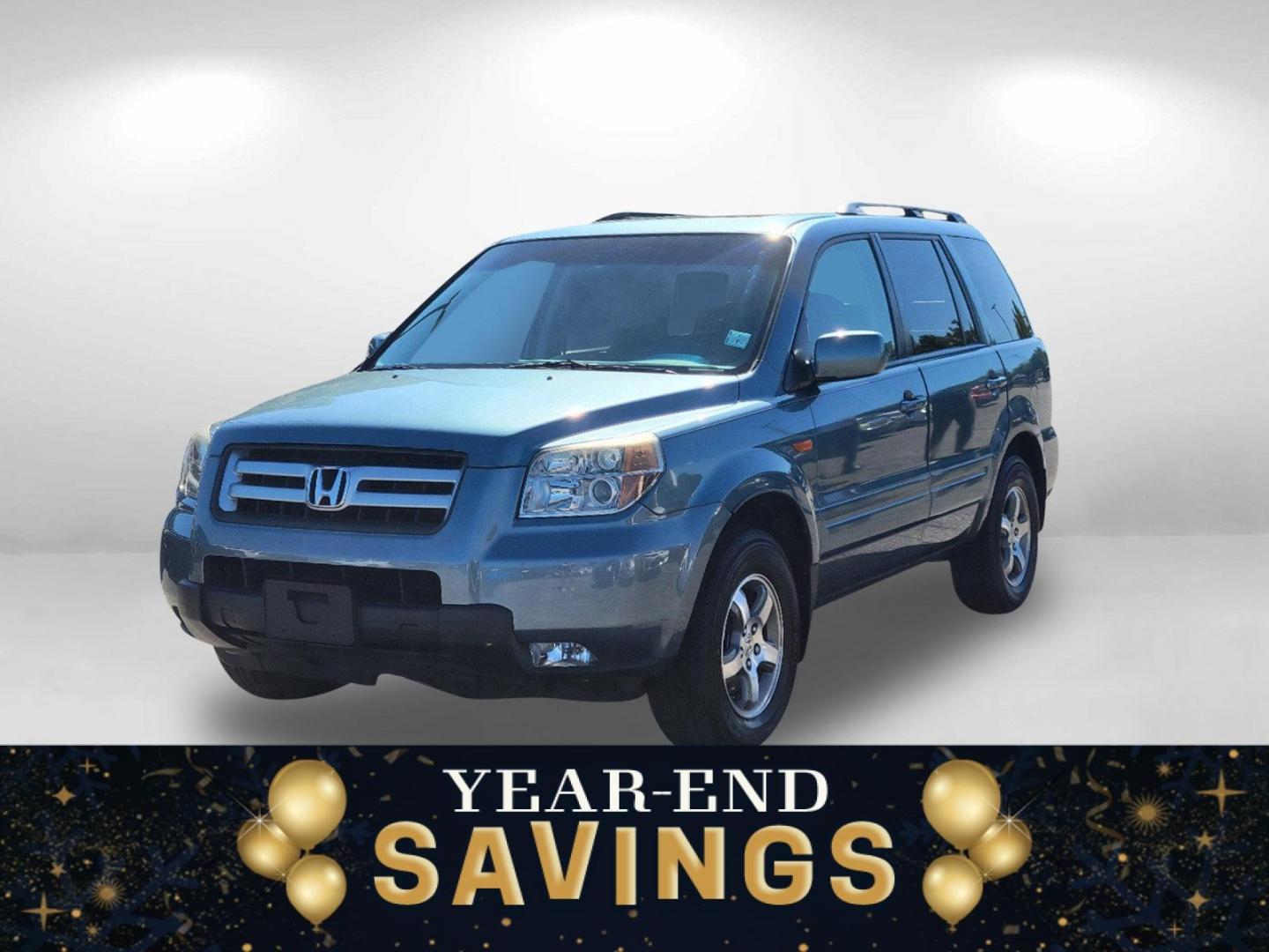 2006 Blue Honda Pilot EX-L (5FNYF28506B) with an Gas V6 3.5L/212 engine, 5-Speed Automatic w/OD transmission, located at 7000 Northlake Connector, Columbus, GA, 31904, (706) 987-8085, 32.524975, -84.978134 - 2006 Honda Pilot EX-L - Photo#0