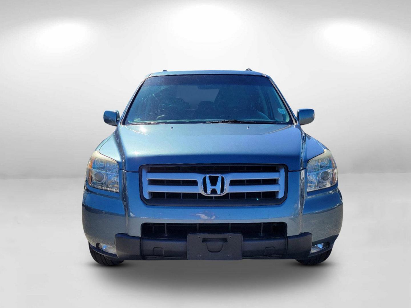 2006 Blue Honda Pilot EX-L (5FNYF28506B) with an Gas V6 3.5L/212 engine, 5-Speed Automatic w/OD transmission, located at 7000 Northlake Connector, Columbus, GA, 31904, (706) 987-8085, 32.524975, -84.978134 - 2006 Honda Pilot EX-L - Photo#1