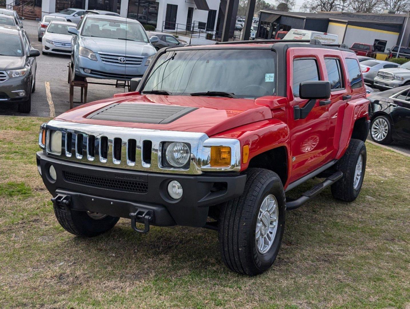 2007 /Ebony HUMMER H3 SUV (5GTDN13E978) with an Gas 5 3.7L/226 engine, 4-Speed Automatic w/OD transmission, located at 3959 U.S. 80 W, Phenix City, AL, 36870, (334) 297-4885, 32.469296, -85.135185 - 2007 HUMMER H3 SUV - Photo#0