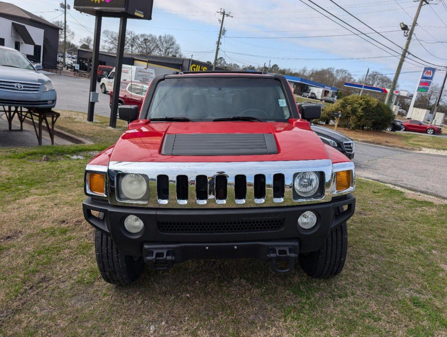 2007 /Ebony HUMMER H3 SUV (5GTDN13E978) with an Gas 5 3.7L/226 engine, 4-Speed Automatic w/OD transmission, located at 3959 U.S. 80 W, Phenix City, AL, 36870, (334) 297-4885, 32.469296, -85.135185 - 2007 HUMMER H3 SUV - Photo#1