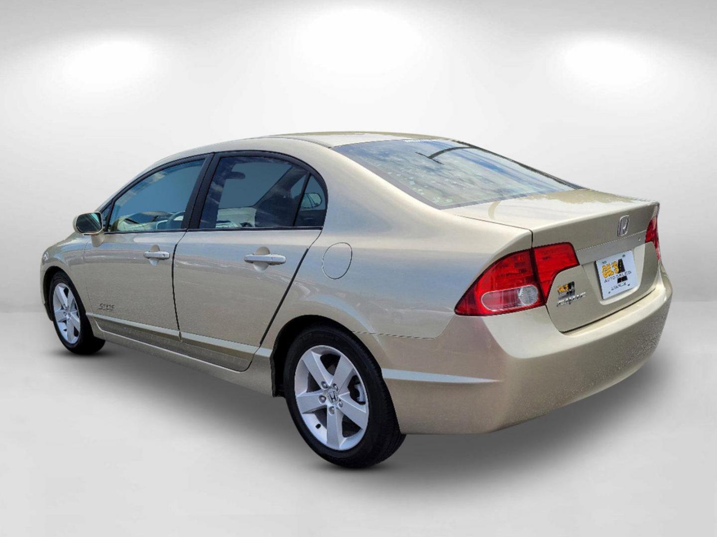 2007 Gold Honda Civic Sdn EX (1HGFA16877L) with an Gas I4 1.8L/110 engine, 5-Speed Automatic transmission, located at 1430 Gateway Drive, Opelika, AL, 36801, (334) 239-0944, 32.637871, -85.409790 - 2007 Honda Civic Sdn EX - Photo#6