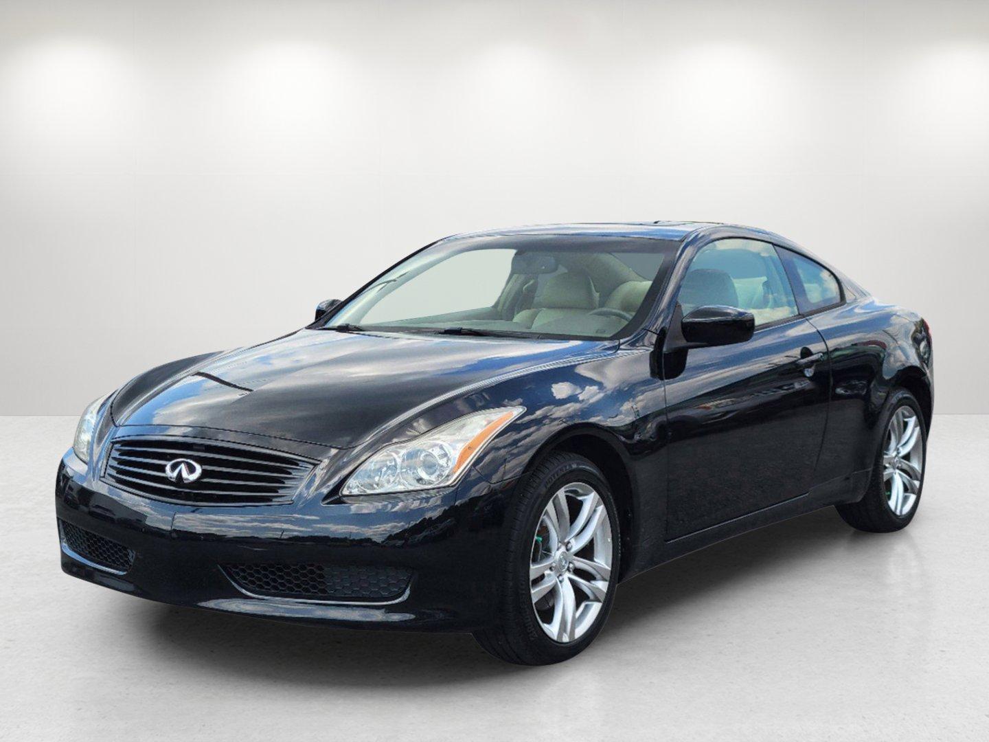 2009 Black Obsidian /Wheat Infiniti G37 Coupe x (JNKCV64F19M) with an Gas V6 3.7L/225 engine, 7-Speed Automatic w/OD transmission, located at 7000 Northlake Connector, Columbus, GA, 31904, (706) 987-8085, 32.524975, -84.978134 - 2009 Infiniti G37 Coupe x - Photo#0