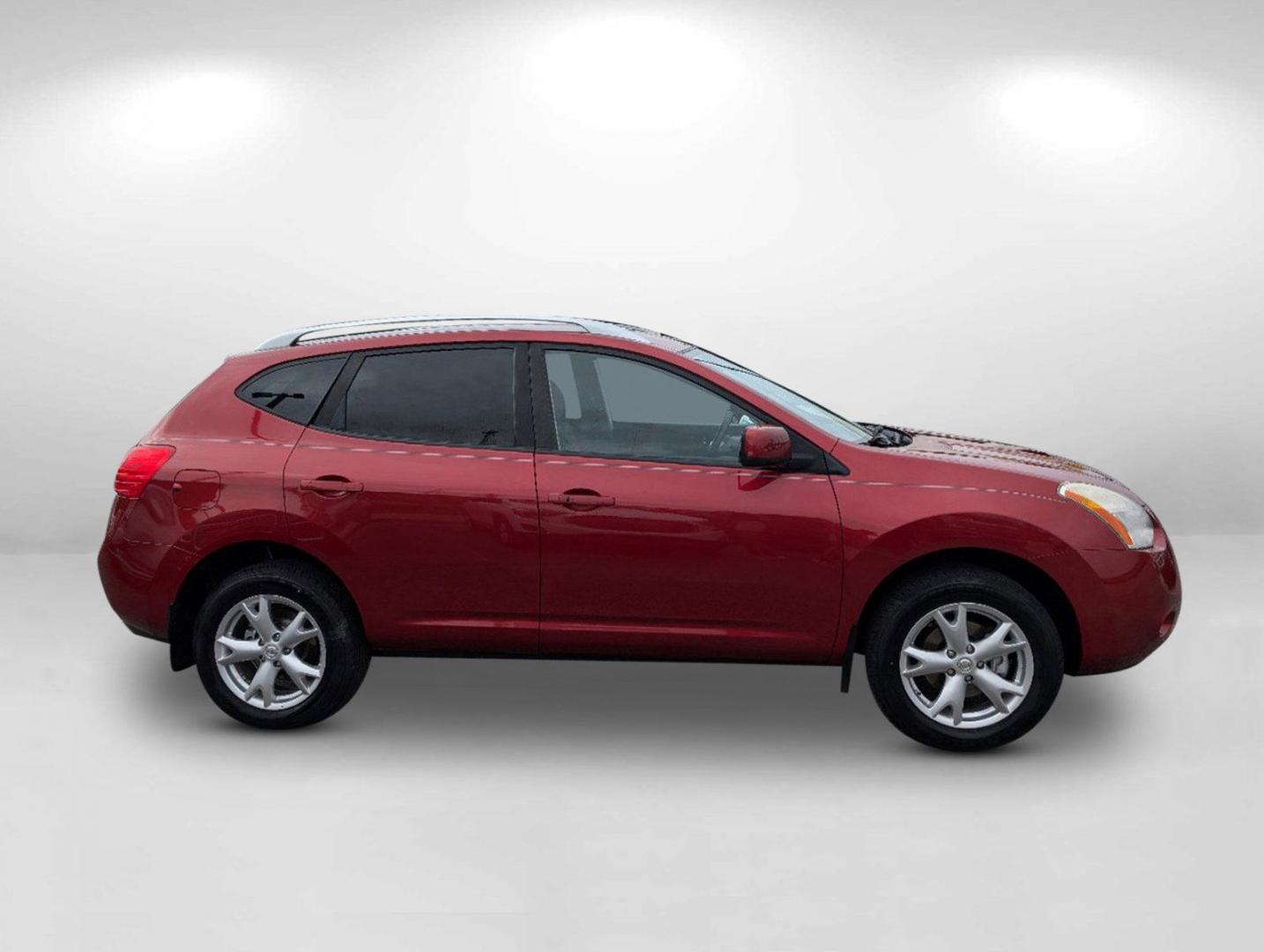 2009 /Black/Red Nissan Rogue SL (JN8AS58T79W) with an Gas I4 2.5L/ engine, 1-Speed Continuously Variable Automatic (CVT) transmission, located at 3959 U.S. 80 W, Phenix City, AL, 36870, (334) 297-4885, 32.469296, -85.135185 - 2009 Nissan Rogue SL - Photo#3