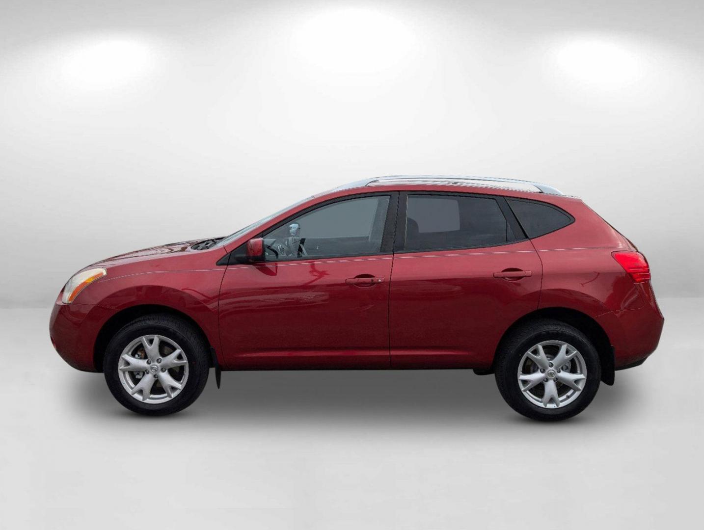 2009 /Black/Red Nissan Rogue SL (JN8AS58T79W) with an Gas I4 2.5L/ engine, 1-Speed Continuously Variable Automatic (CVT) transmission, located at 3959 U.S. 80 W, Phenix City, AL, 36870, (334) 297-4885, 32.469296, -85.135185 - 2009 Nissan Rogue SL - Photo#7