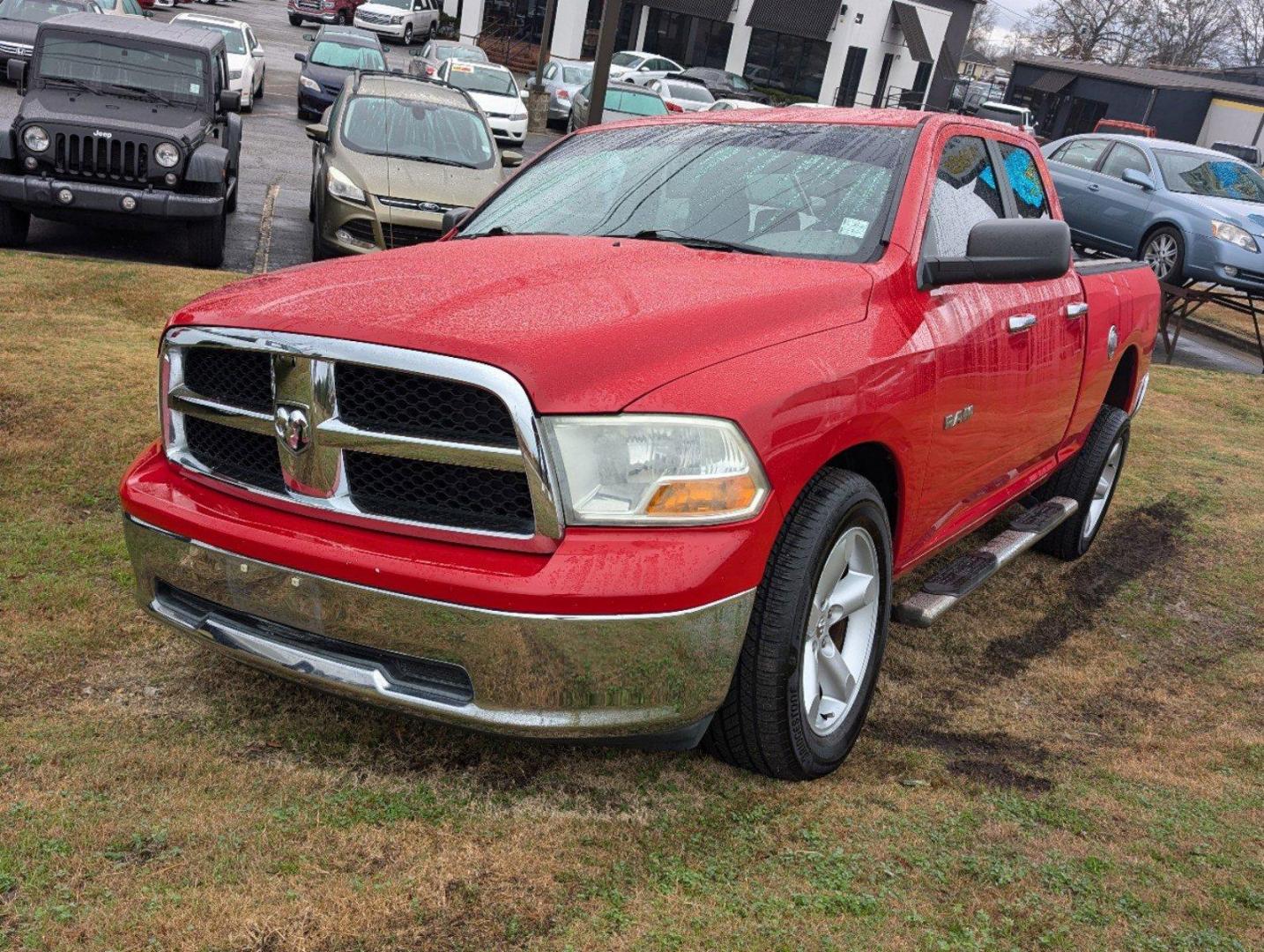 2010 /Dark slate gray Dodge Ram 1500 SLT (1D7RB1GP7AS) with an Gas/Ethanol V8 4.7L/287 engine, 5-Speed Automatic w/OD transmission, located at 3959 U.S. 80 W, Phenix City, AL, 36870, (334) 297-4885, 32.469296, -85.135185 - 2010 Dodge Ram 1500 SLT - Photo#0