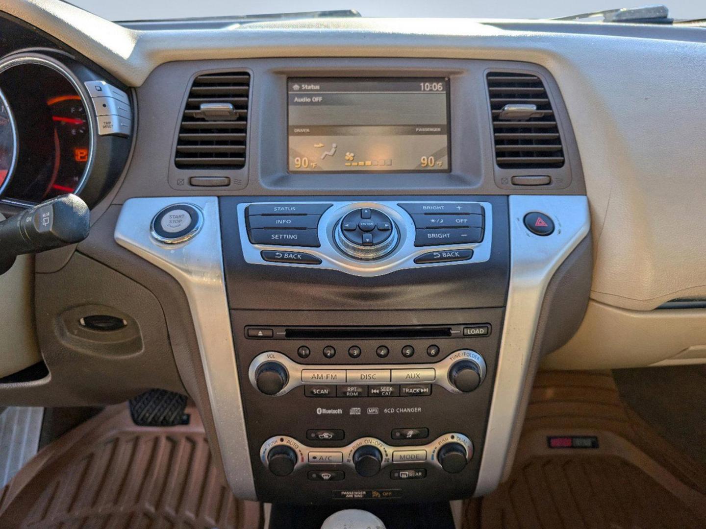 2010 /Beige Nissan Murano SL (JN8AZ1MU4AW) with an Gas V6 3.5L/ engine, 1-Speed Continuously Variable Automatic (CVT) transmission, located at 7000 Northlake Connector, Columbus, GA, 31904, (706) 987-8085, 32.524975, -84.978134 - 2010 Nissan Murano SL - Photo#14