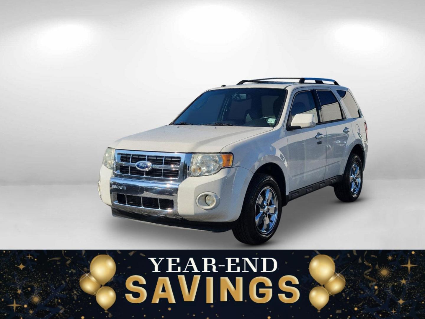 2011 White Ford Escape Limited (1FMCU0E74BK) with an Gas I4 2.5L/152 engine, 6-Speed Automatic transmission, located at 1430 Gateway Drive, Opelika, AL, 36801, (334) 239-0944, 32.637871, -85.409790 - 2011 Ford Escape Limited - Photo#0