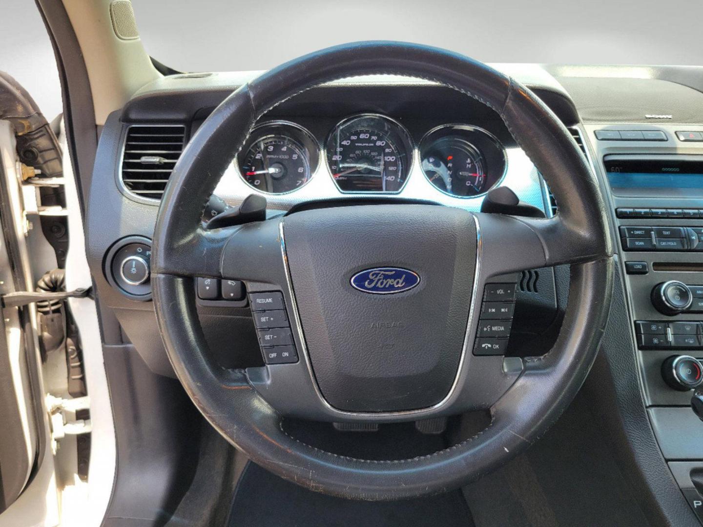 2011 White Ford Taurus SEL (1FAHP2EW2BG) with an Gas V6 3.5L/213 engine, 6-Speed Automatic w/OD SelectShift transmission, located at 5115 14th Ave., Columbus, GA, 31904, (706) 323-0345, 32.511494, -84.971046 - 2011 Ford Taurus SEL - Photo#12