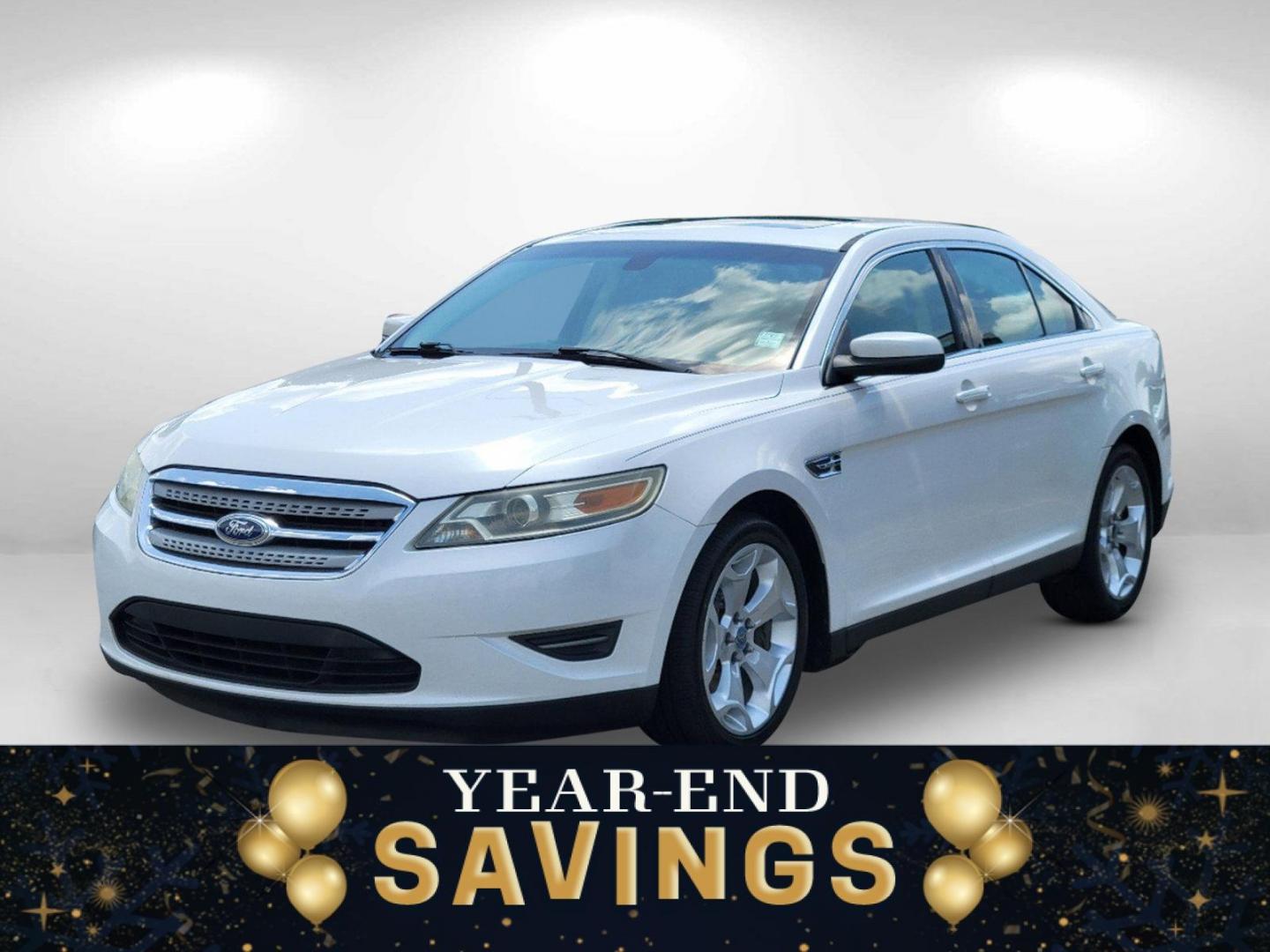 2011 White Ford Taurus SEL (1FAHP2EW2BG) with an Gas V6 3.5L/213 engine, 6-Speed Automatic w/OD SelectShift transmission, located at 3959 U.S. 80 W, Phenix City, AL, 36870, (334) 297-4885, 32.469296, -85.135185 - 2011 Ford Taurus SEL - Photo#15