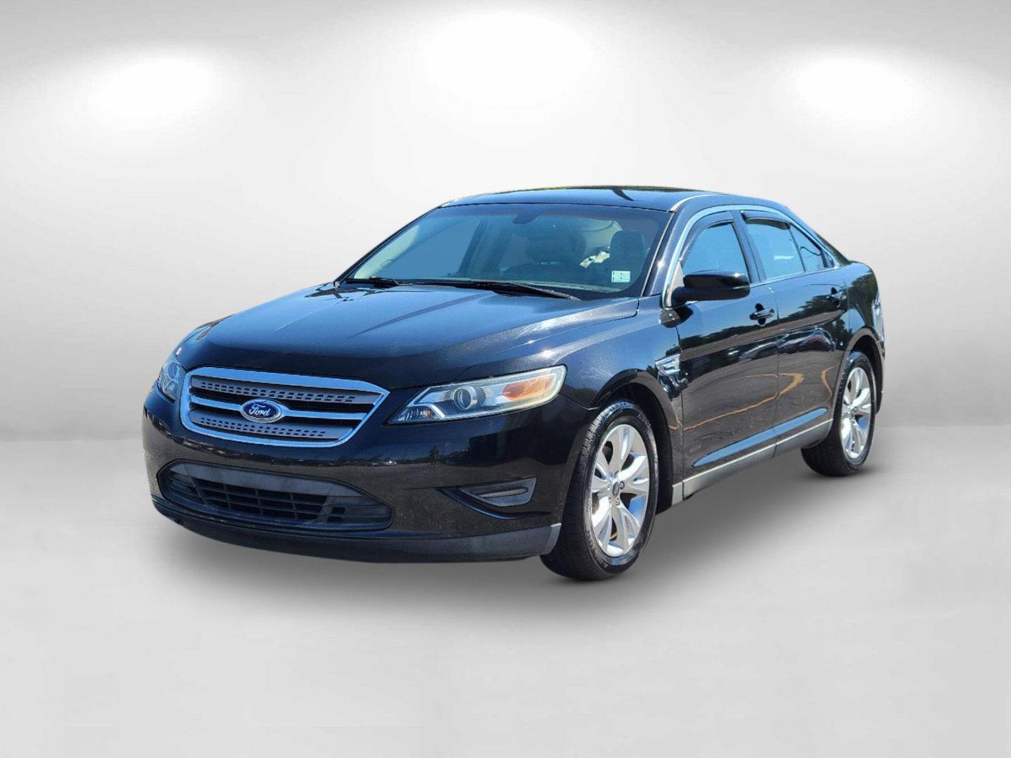 2011 Black Ford Taurus SEL (1FAHP2EW0BG) with an Gas V6 3.5L/213 engine, 6-Speed Automatic w/OD SelectShift transmission, located at 804 22nd Ave, Phenix City, AL, 36870, (334) 297-1860, 32.484749, -85.024475 - 2011 Ford Taurus SEL - Photo#1