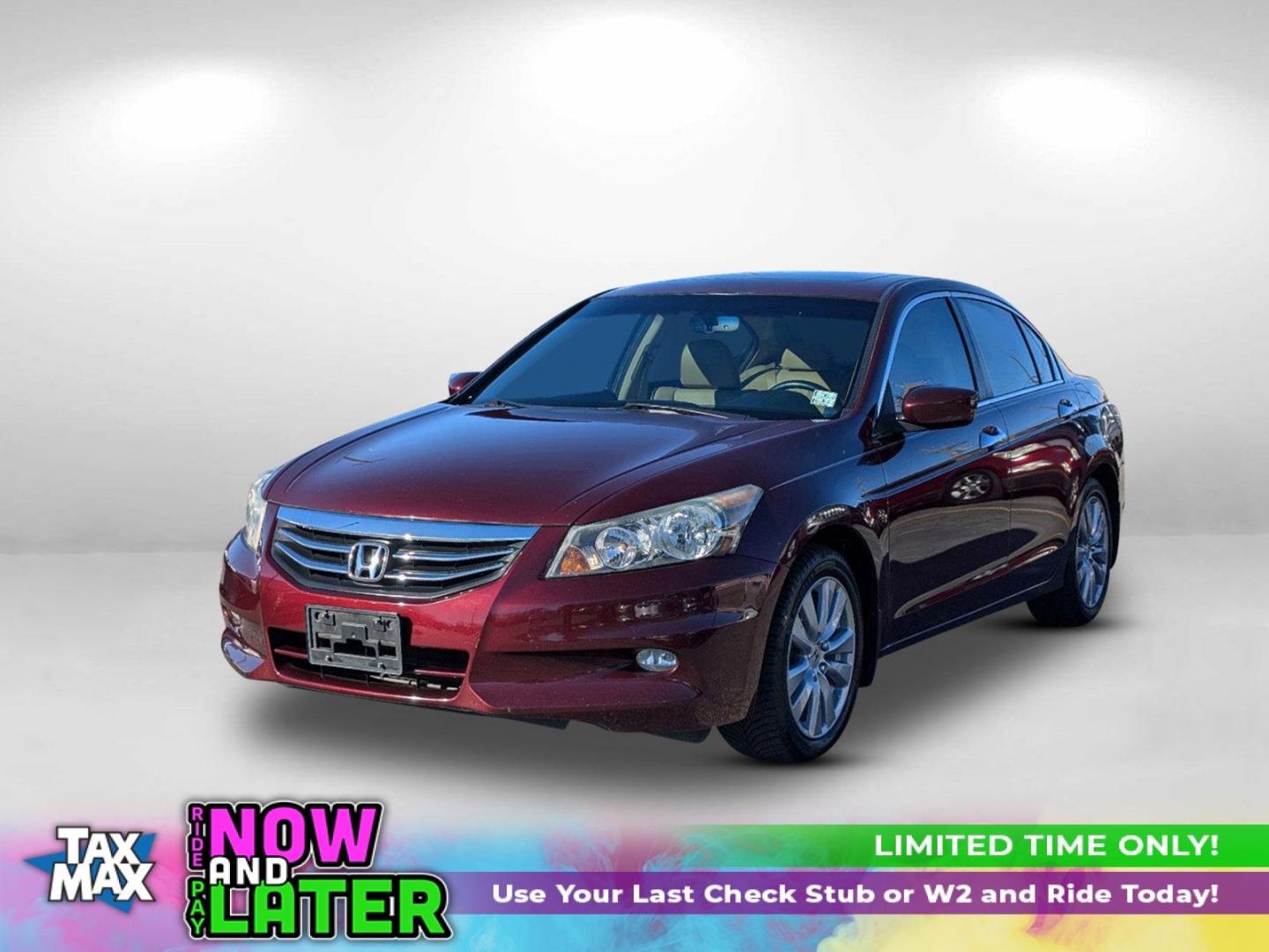 2011 Honda Accord Sdn EX-L (1HGCP3F86BA) with an Gas V6 3.5L/212 engine, 5-Speed Automatic transmission, located at 3959 U.S. 80 W, Phenix City, AL, 36870, (334) 297-4885, 32.469296, -85.135185 - 2011 Honda Accord Sdn EX-L - Photo#0