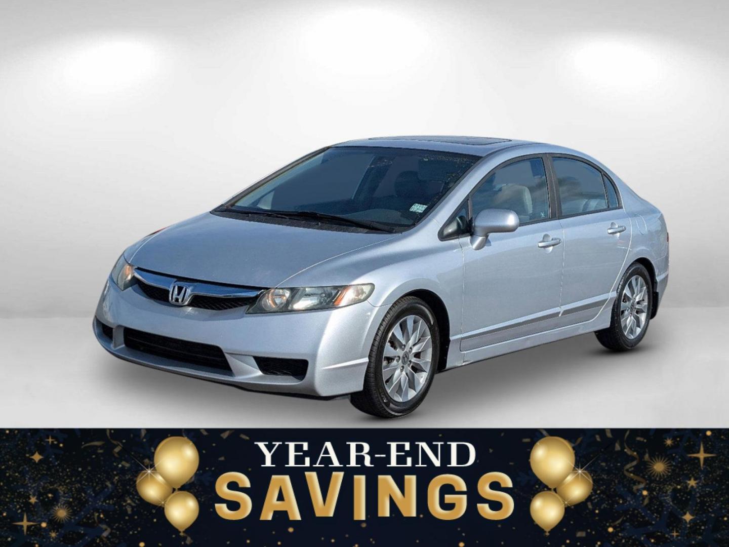 2011 Silver Honda Civic Sdn EX-L (2HGFA1F94BH) with an Gas I4 1.8L/110 engine, 5-Speed Automatic transmission, located at 521 Old Farm Lane Rd, Prattville, AL, 36066, (334) 325-1505, 32.482460, -86.416367 - 2011 Honda Civic Sdn EX-L - Photo#0