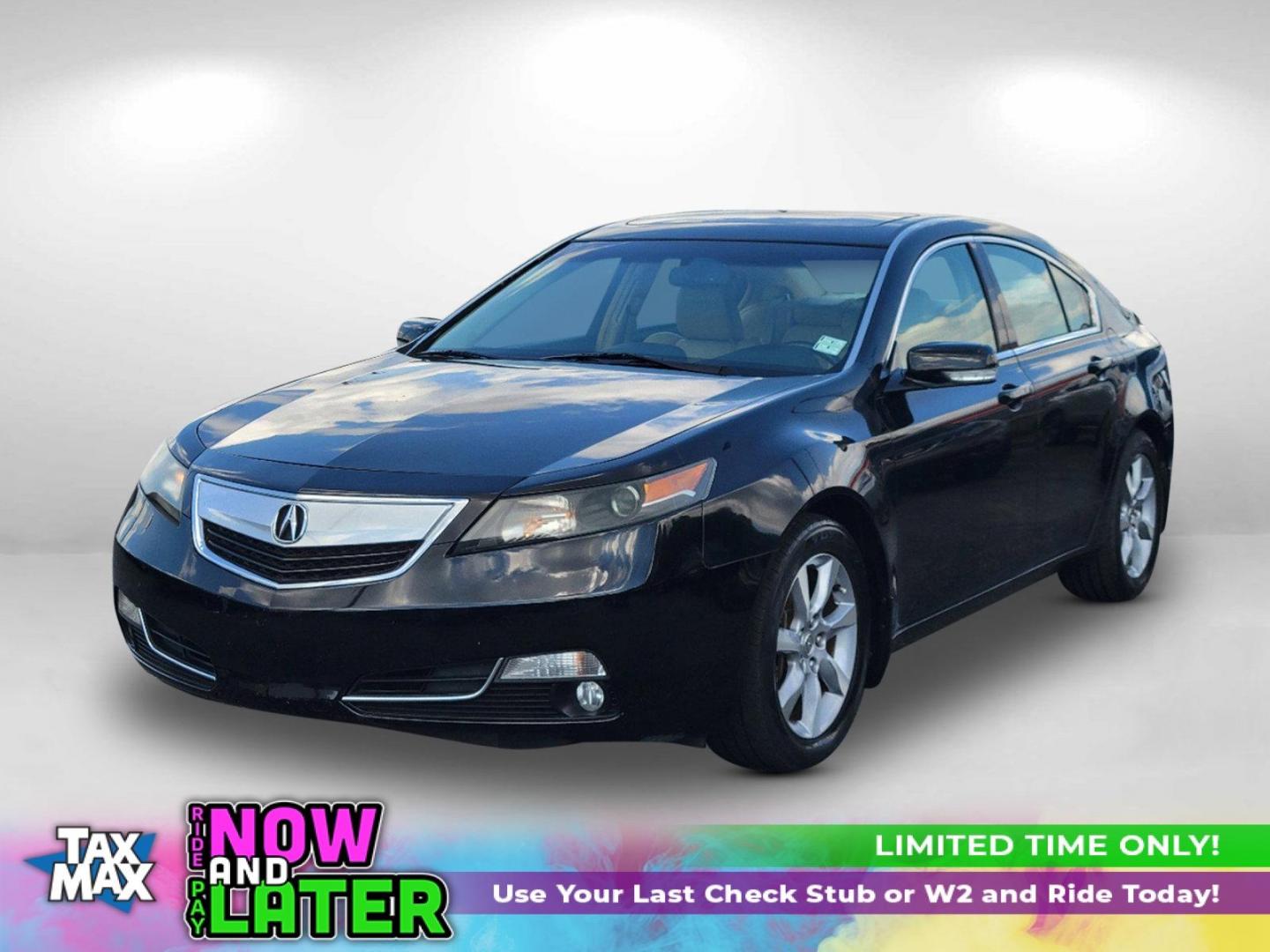 2012 Black Acura TL Tech Auto (19UUA8F55CA) with an Gas V6 3.5L/212 engine, 6-Speed Automatic transmission, located at 804 22nd Ave, Phenix City, AL, 36870, (334) 297-1860, 32.484749, -85.024475 - 2012 Acura TL Tech Auto - Photo#0