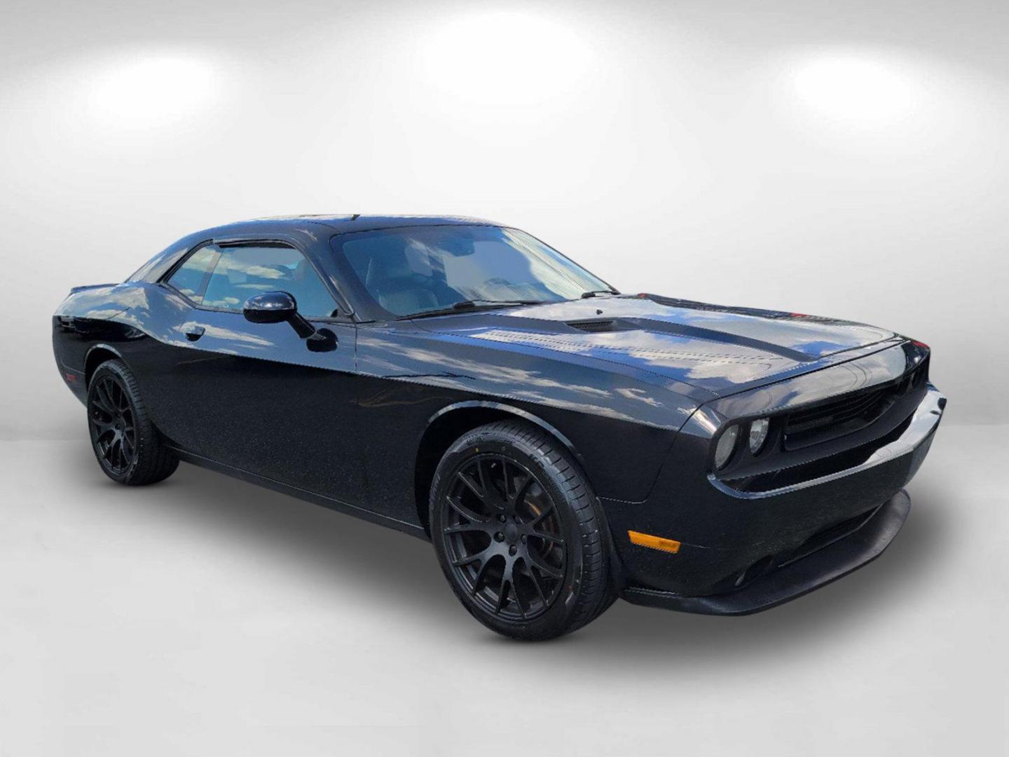 2012 Black /Dark Slate Gray Interior Dodge Challenger SXT Plus (2C3CDYAG1CH) with an Gas V6 3.6L/220 engine, 5-Speed Automatic transmission, located at 1430 Gateway Drive, Opelika, AL, 36801, (334) 239-0944, 32.637871, -85.409790 - 2012 Dodge Challenger SXT Plus - Photo#2