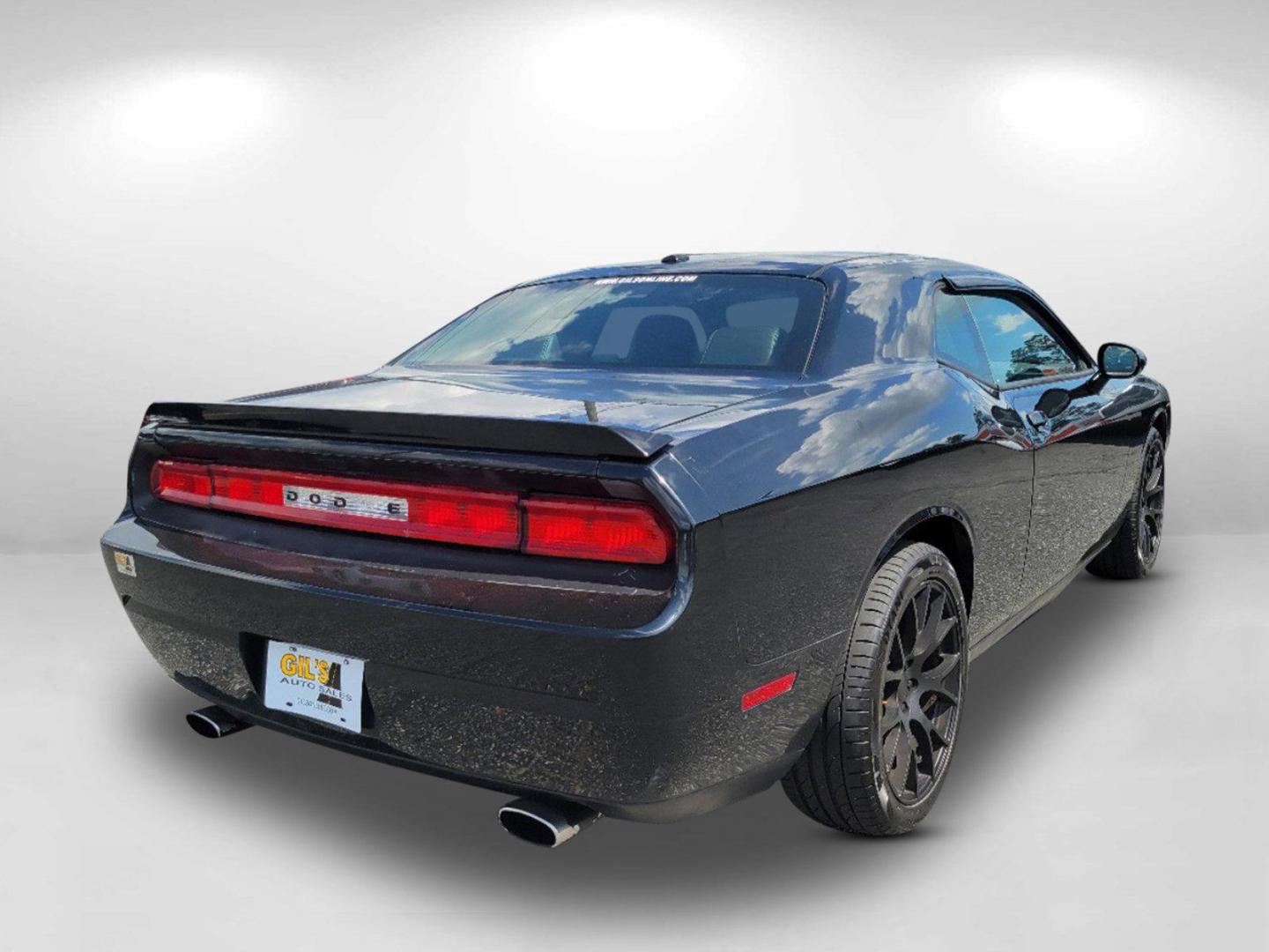 2012 Black /Dark Slate Gray Interior Dodge Challenger SXT Plus (2C3CDYAG1CH) with an Gas V6 3.6L/220 engine, 5-Speed Automatic transmission, located at 1430 Gateway Drive, Opelika, AL, 36801, (334) 239-0944, 32.637871, -85.409790 - 2012 Dodge Challenger SXT Plus - Photo#4