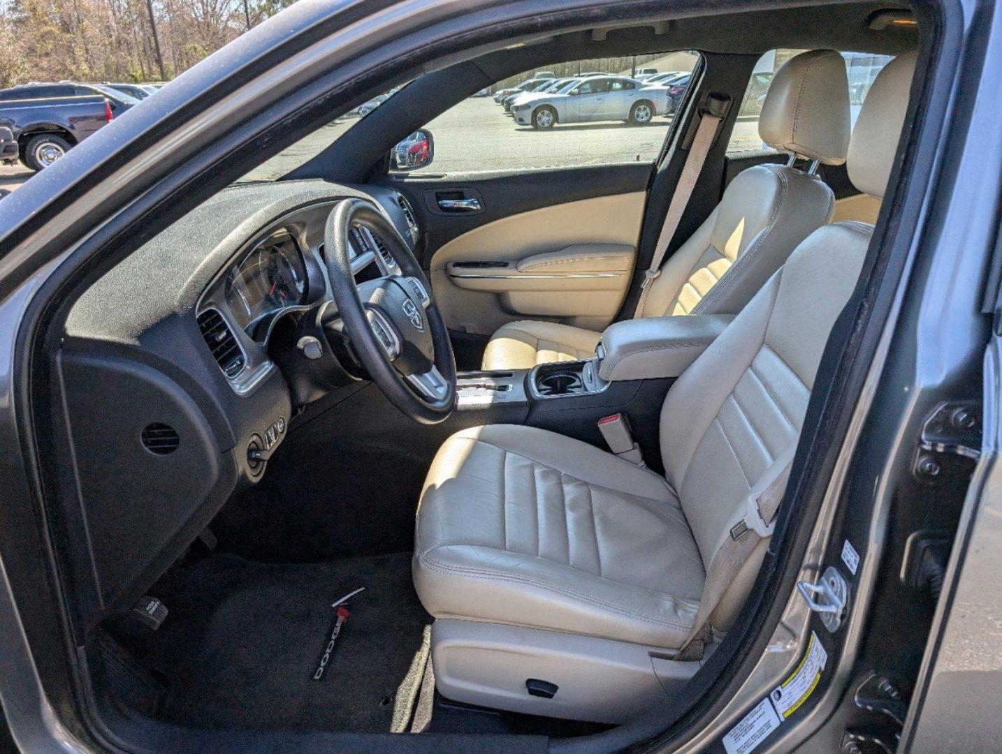 2012 /Black/Light Frost Beige Interior Dodge Charger SE (2C3CDXBG0CH) with an Gas V6 3.6L/220 engine, 5-Speed Automatic transmission, located at 3959 U.S. 80 W, Phenix City, AL, 36870, (334) 297-4885, 32.469296, -85.135185 - 2012 Dodge Charger SE - Photo#9