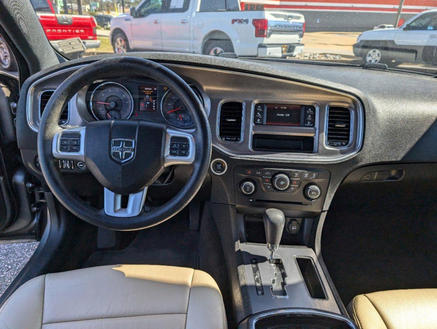 2012 /Black/Light Frost Beige Interior Dodge Charger SE (2C3CDXBG0CH) with an Gas V6 3.6L/220 engine, 5-Speed Automatic transmission, located at 3959 U.S. 80 W, Phenix City, AL, 36870, (334) 297-4885, 32.469296, -85.135185 - 2012 Dodge Charger SE - Photo#11