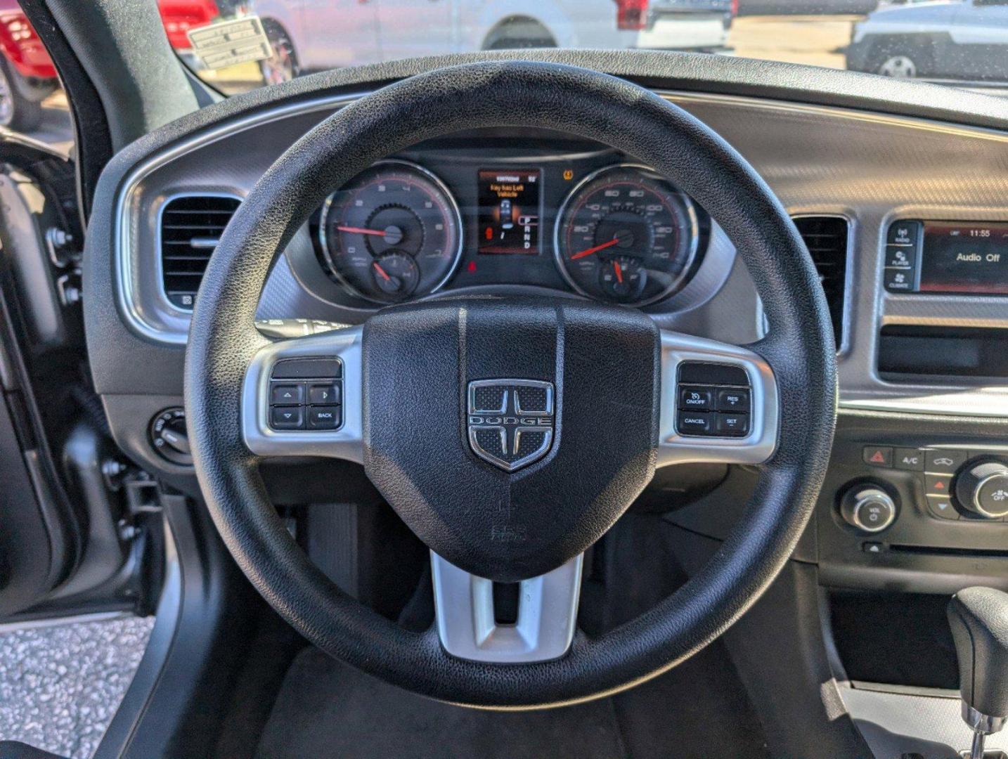 2012 /Black/Light Frost Beige Interior Dodge Charger SE (2C3CDXBG0CH) with an Gas V6 3.6L/220 engine, 5-Speed Automatic transmission, located at 3959 U.S. 80 W, Phenix City, AL, 36870, (334) 297-4885, 32.469296, -85.135185 - 2012 Dodge Charger SE - Photo#15