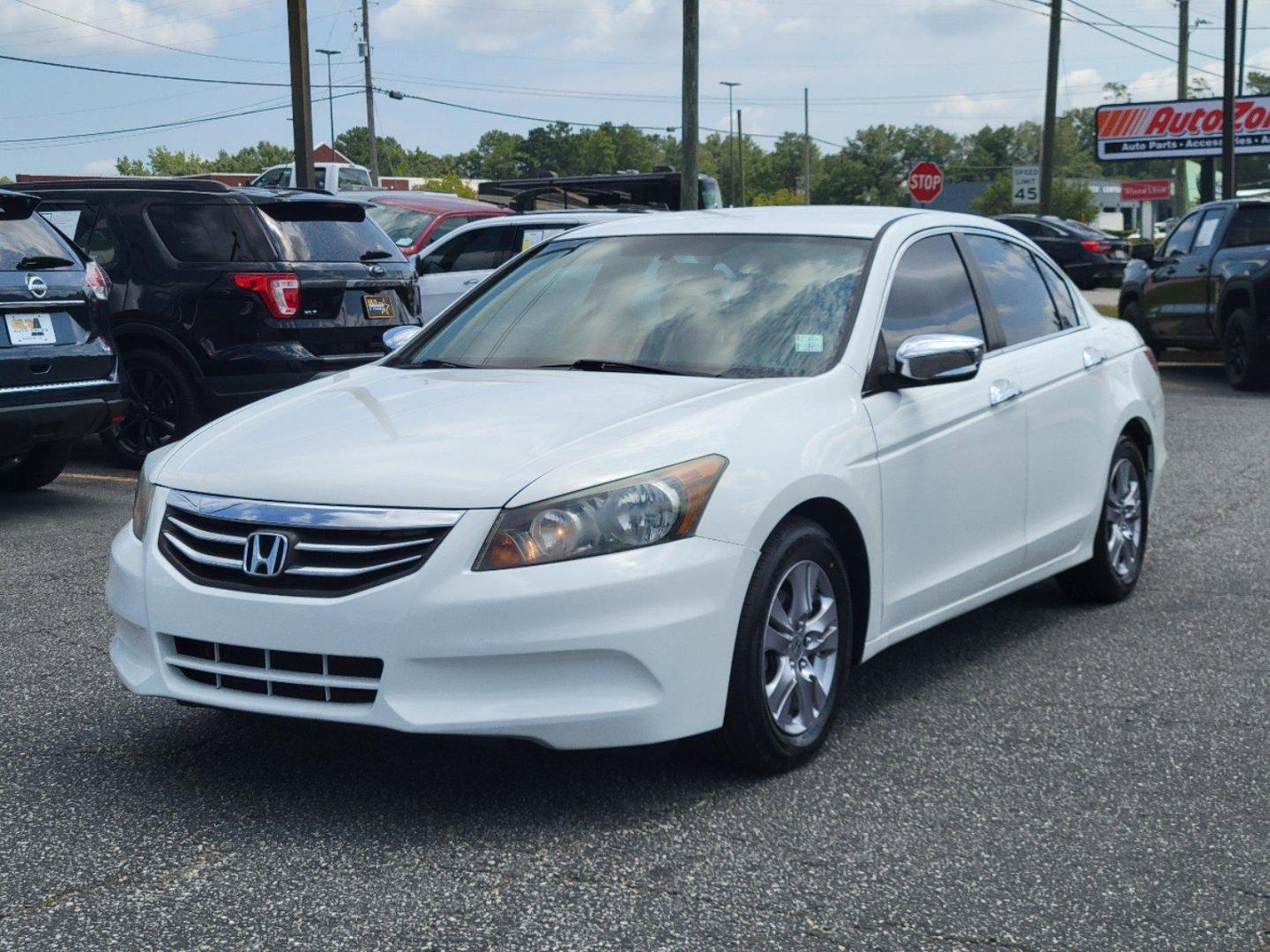 2012 White Honda Accord Sdn SE (1HGCP2F66CA) with an Gas I4 2.4L/144 engine, 5-Speed Automatic transmission, located at 7000 Northlake Connector, Columbus, GA, 31904, (706) 987-8085, 32.524975, -84.978134 - 2012 Honda Accord Sdn SE - Photo#1