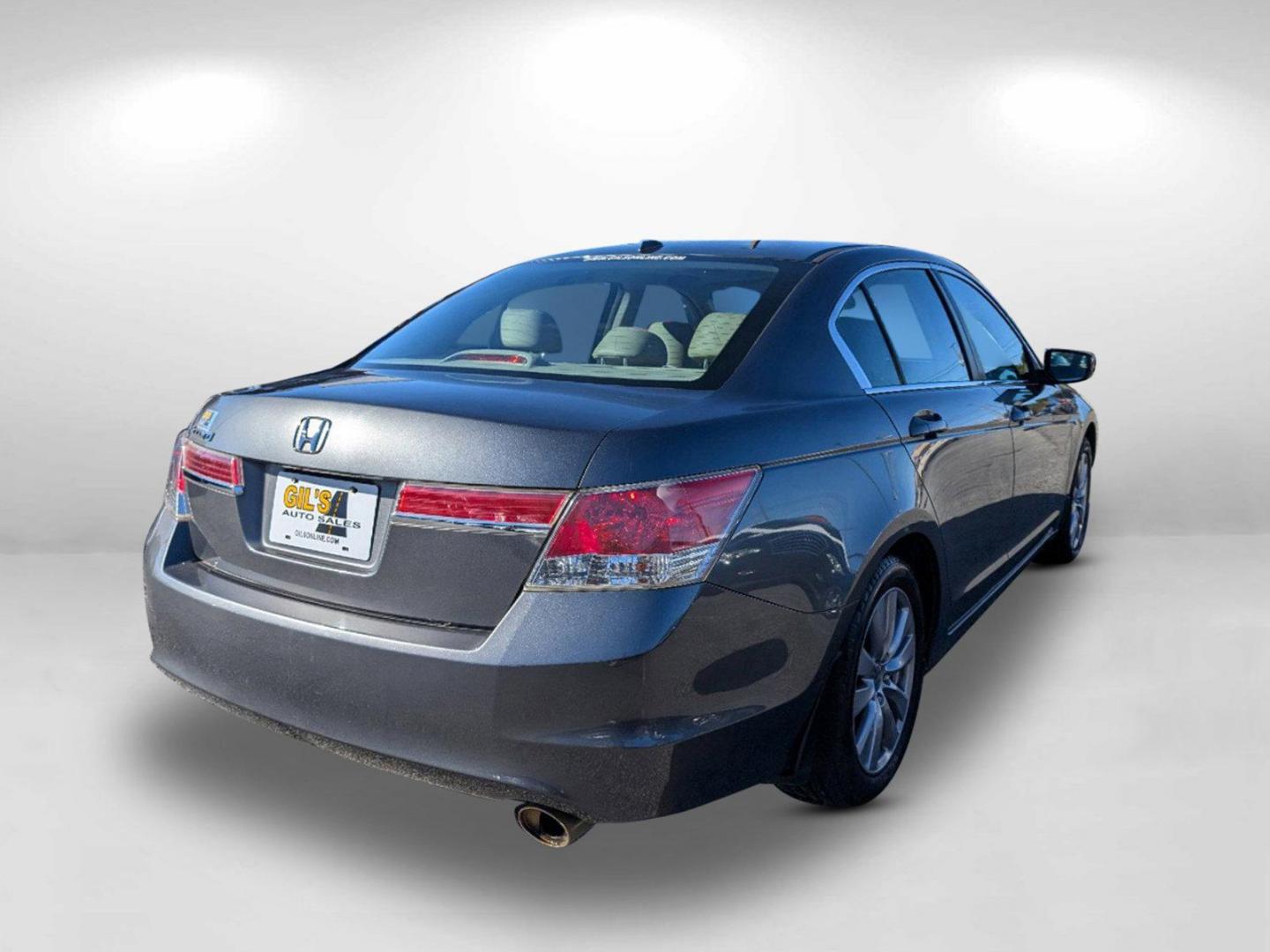 2012 Honda Accord Sdn EX-L (1HGCP2F83CA) with an Gas I4 2.4L/144 engine, 5-Speed Automatic transmission, located at 1430 Gateway Drive, Opelika, AL, 36801, (334) 239-0944, 32.637871, -85.409790 - 2012 Honda Accord Sdn EX-L - Photo#4