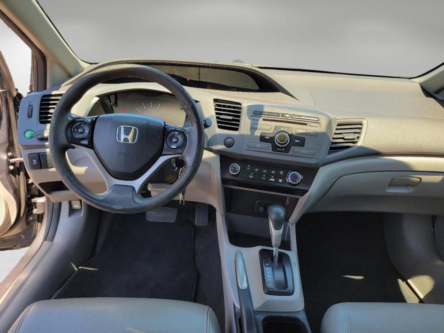 2012 Gray Honda Civic Sdn LX (19XFB2F52CE) with an Gas I4 1.8L/110 engine, 5-Speed Automatic transmission, located at 7000 Northlake Connector, Columbus, GA, 31904, (706) 987-8085, 32.524975, -84.978134 - 2012 Honda Civic Sdn LX - Photo#11