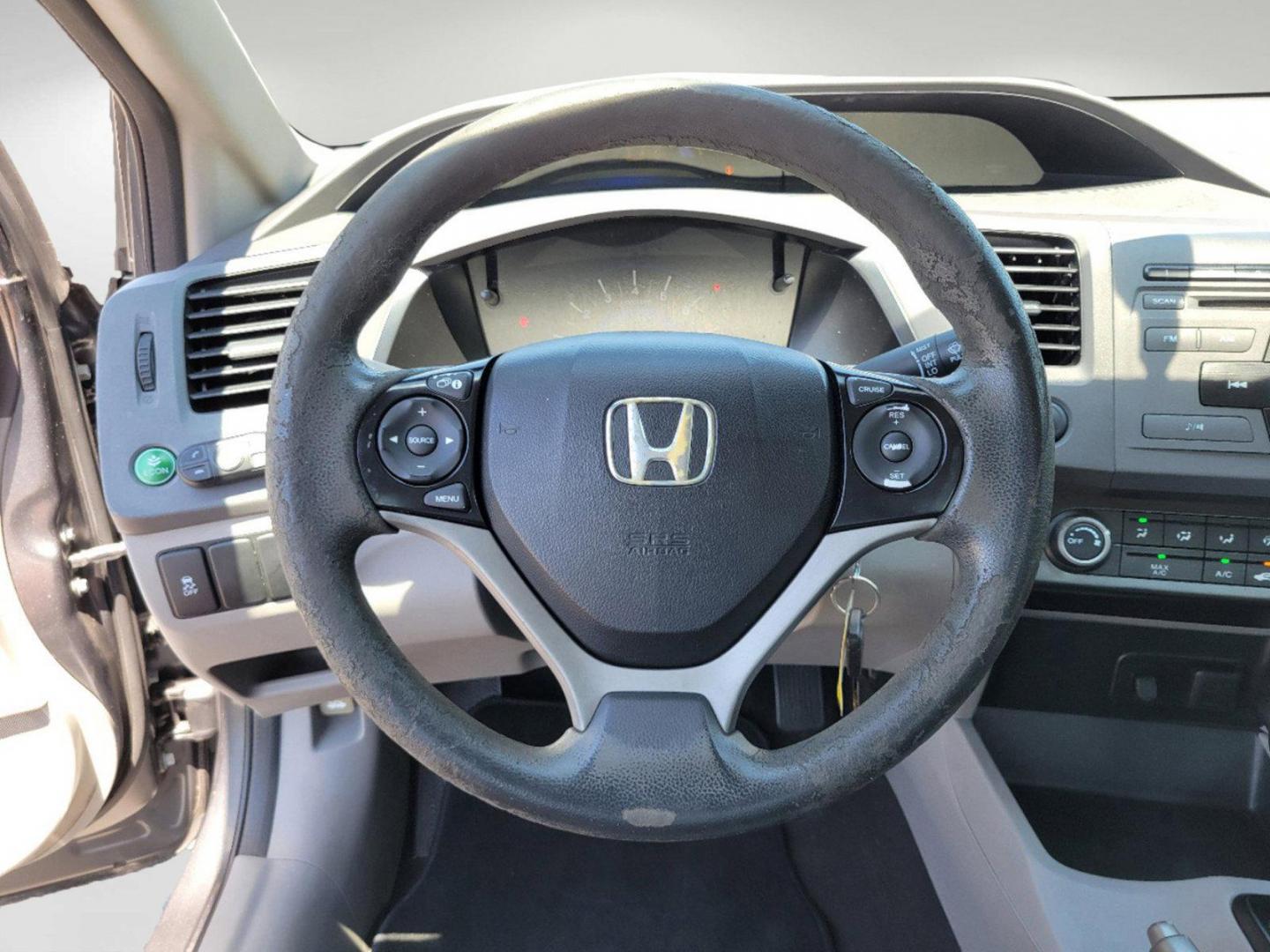 2012 Gray Honda Civic Sdn LX (19XFB2F52CE) with an Gas I4 1.8L/110 engine, 5-Speed Automatic transmission, located at 7000 Northlake Connector, Columbus, GA, 31904, (706) 987-8085, 32.524975, -84.978134 - 2012 Honda Civic Sdn LX - Photo#13