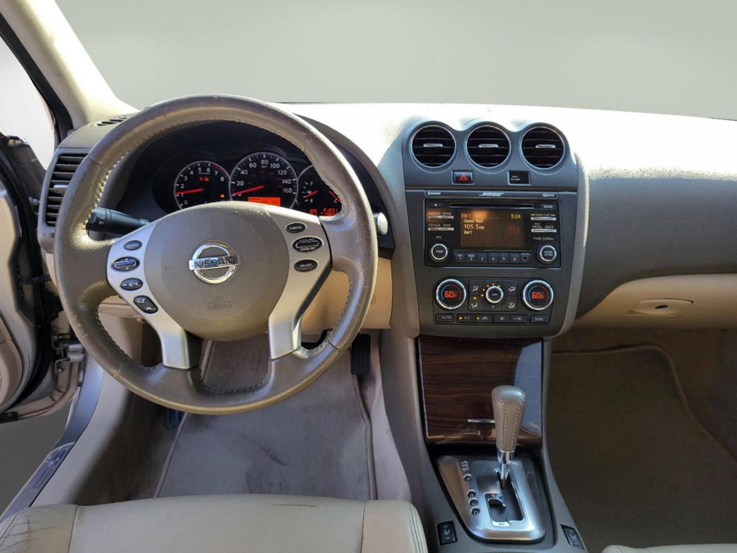 2012 Saharan Stone Metallic /Blonde Nissan Altima 2.5 SL (1N4AL2AP5CC) with an Gas I4 2.5L/ engine, 1-Speed Continuously Variable Ratio transmission, located at 7000 Northlake Connector, Columbus, GA, 31904, (706) 987-8085, 32.524975, -84.978134 - 2012 Nissan Altima 2.5 SL - Photo#11