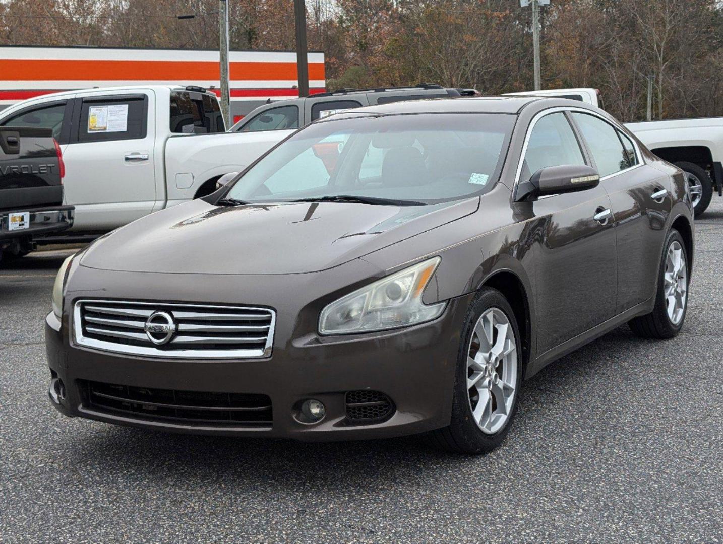 2012 /Charcoal Nissan Maxima 3.5 SV (1N4AA5AP2CC) with an Gas V6 3.5L/ engine, 1-Speed Continuously Variable transmission, located at 3959 U.S. 80 W, Phenix City, AL, 36870, (334) 297-4885, 32.469296, -85.135185 - 2012 Nissan Maxima 3.5 SV - Photo#1