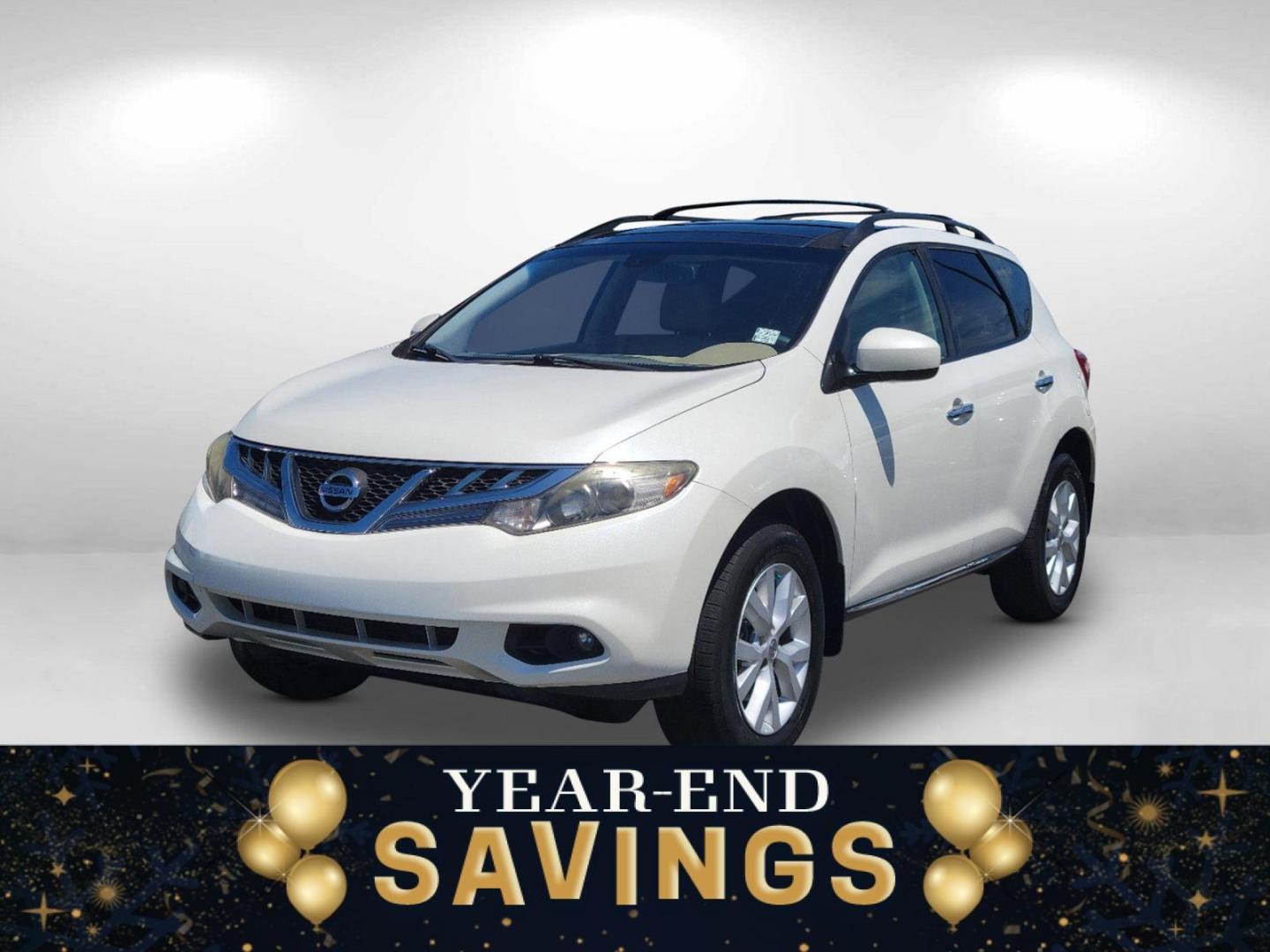 2012 Glacier Pearl /Beige Nissan Murano SL (JN8AZ1MU8CW) with an Gas V6 3.5L/ engine, 1-Speed Continuously Variable Ratio transmission, located at 5115 14th Ave., Columbus, GA, 31904, (706) 323-0345, 32.511494, -84.971046 - 2012 Nissan Murano SL - Photo#0