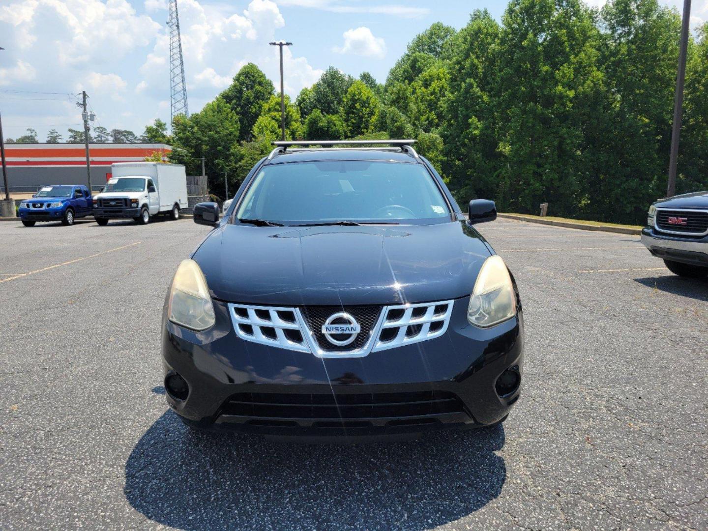 2012 Super Black /Black Nissan Rogue SV (JN8AS5MTXCW) with an Gas I4 2.5L/152 engine, 1-Speed Continuously variable ratio transmission, located at 7000 Northlake Connector, Columbus, GA, 31904, (706) 987-8085, 32.524975, -84.978134 - 2012 Nissan Rogue SV - Photo#2