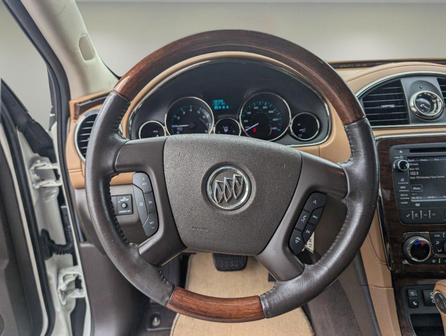 2013 /Choccachino Buick Enclave Premium (5GAKRDKD0DJ) with an Gas V6 3.6L/217 engine, 6-Speed Automatic transmission, located at 1430 Gateway Drive, Opelika, AL, 36801, (334) 239-0944, 32.637871, -85.409790 - 2013 Buick Enclave Premium - Photo#15