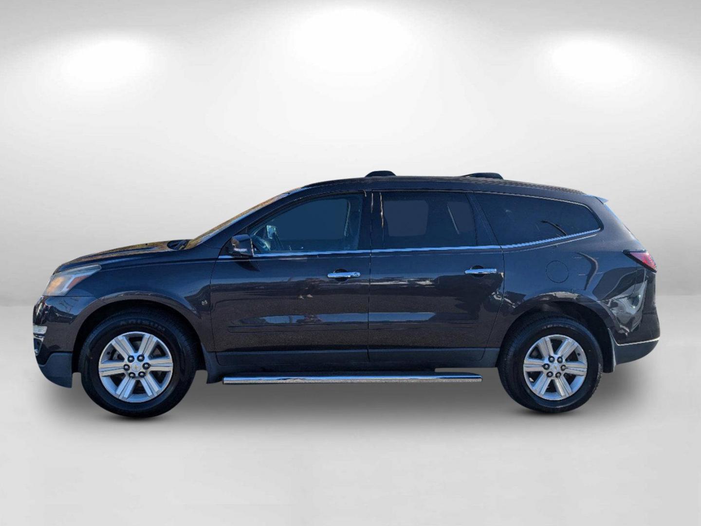 2013 /Ebony Chevrolet Traverse LT (1GNKRGKD6DJ) with an Gas V6 3.6L/217 engine, 6-Speed Automatic transmission, located at 804 22nd Ave, Phenix City, AL, 36870, (334) 297-1860, 32.484749, -85.024475 - 2013 Chevrolet Traverse LT - Photo#7