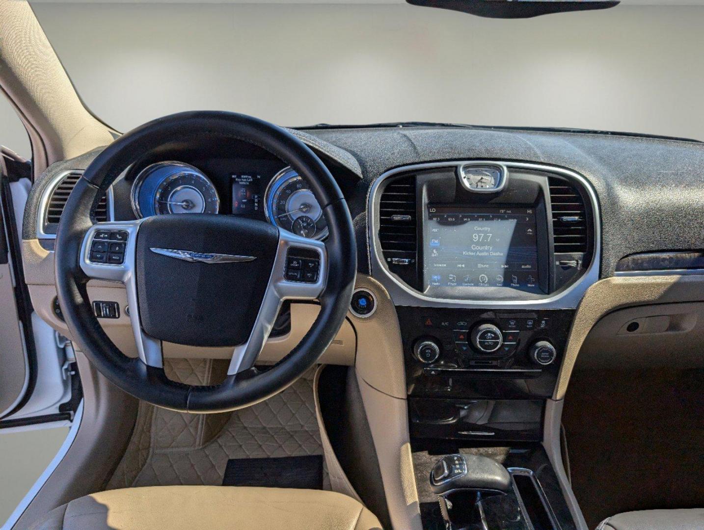 2013 /Black/Light Frost Beige Chrysler 300 (2C3CCAAG3DH) with an Gas/Ethanol V6 3.6L/220 engine, 8-Speed Automatic transmission, located at 3959 U.S. 80 W, Phenix City, AL, 36870, (334) 297-4885, 32.469296, -85.135185 - 2013 Chrysler 300 - Photo#11