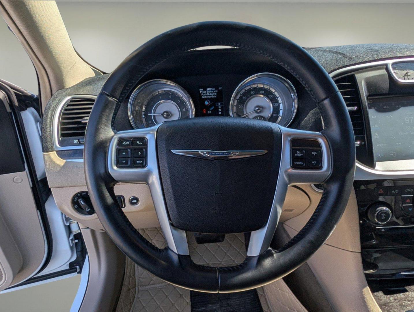 2013 /Black/Light Frost Beige Chrysler 300 (2C3CCAAG3DH) with an Gas/Ethanol V6 3.6L/220 engine, 8-Speed Automatic transmission, located at 3959 U.S. 80 W, Phenix City, AL, 36870, (334) 297-4885, 32.469296, -85.135185 - 2013 Chrysler 300 - Photo#15