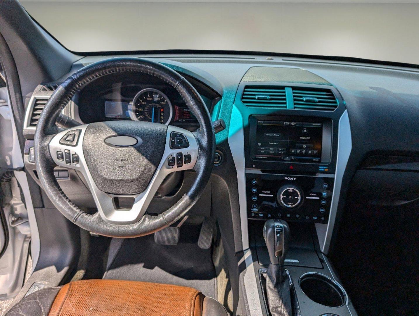 2013 White Ford Explorer Limited (1FM5K8F8XDG) with an Gas V6 3.5L/213 engine, 6-Speed Automatic w/manual shift transmission, located at 521 Old Farm Lane Rd, Prattville, AL, 36066, (334) 325-1505, 32.482460, -86.416367 - 2013 Ford Explorer Limited - Photo#12