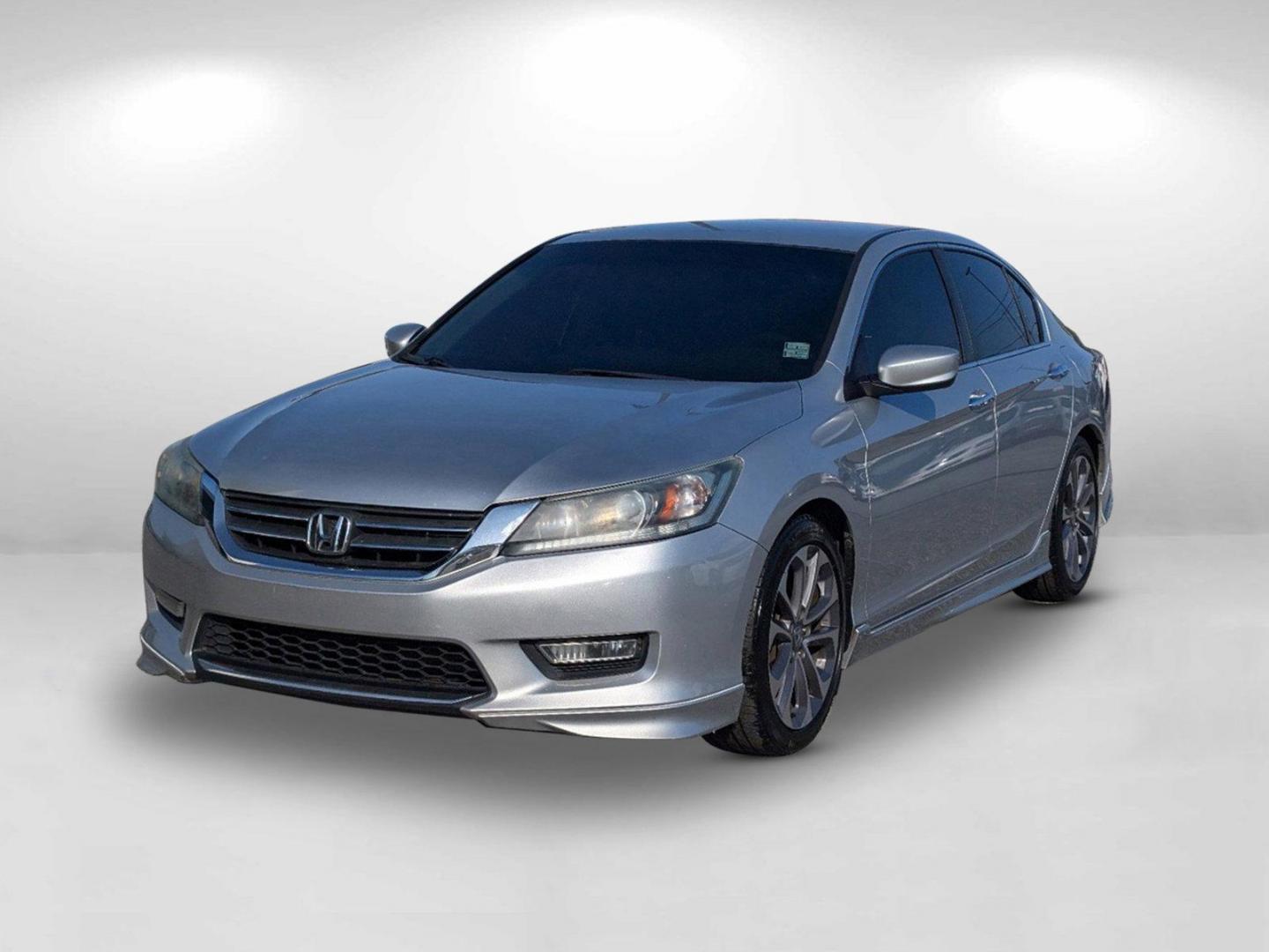 2013 Honda Accord Sdn Sport (1HGCR2F54DA) with an Gas I4 2.4L/144 engine, 1-Speed Continuously Variable Ratio transmission, located at 1430 Gateway Drive, Opelika, AL, 36801, (334) 239-0944, 32.637871, -85.409790 - 2013 Honda Accord Sdn Sport - Photo#3