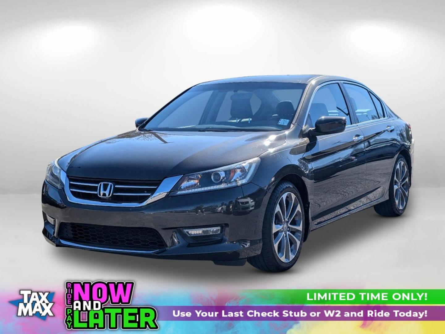 2013 Honda Accord Sdn Sport (1HGCR2F5XDA) with an Gas I4 2.4L/144 engine, 1-Speed Continuously Variable Ratio transmission, located at 804 22nd Ave, Phenix City, AL, 36870, (334) 297-1860, 32.484749, -85.024475 - 2013 Honda Accord Sdn Sport - Photo#0