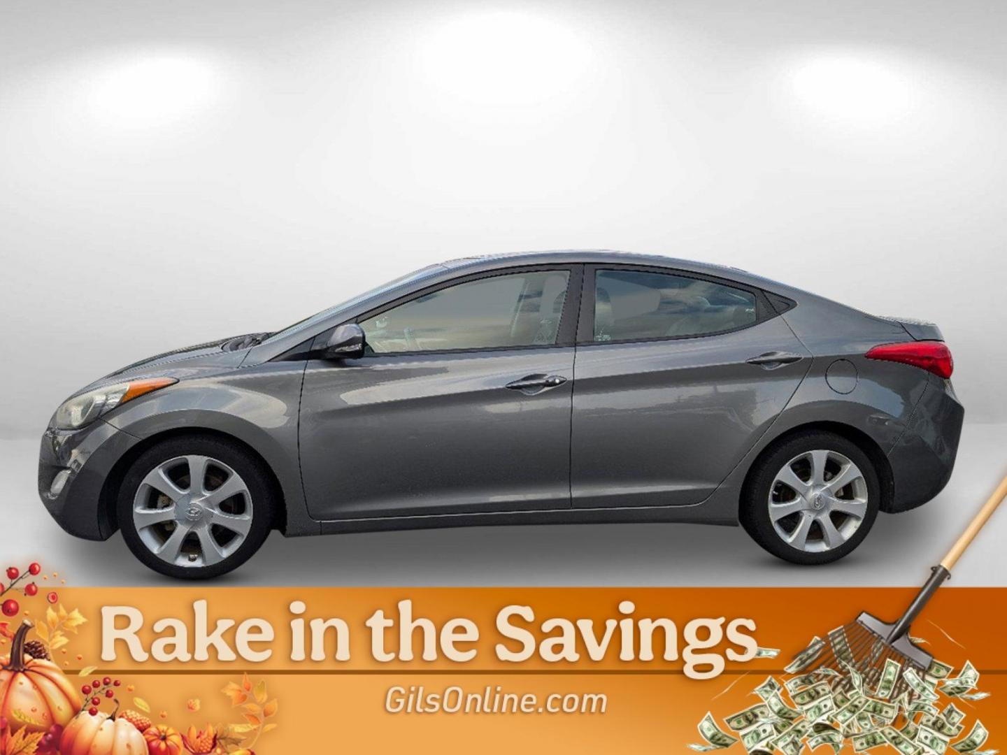 2013 /Gray Hyundai Elantra Limited (5NPDH4AE3DH) with an Gas I4 1.8L/110 engine, 6-Speed Automatic w/Manual Shift transmission, located at 3959 U.S. 80 W, Phenix City, AL, 36870, (334) 297-4885, 32.469296, -85.135185 - 2013 Hyundai Elantra Limited - Photo#7