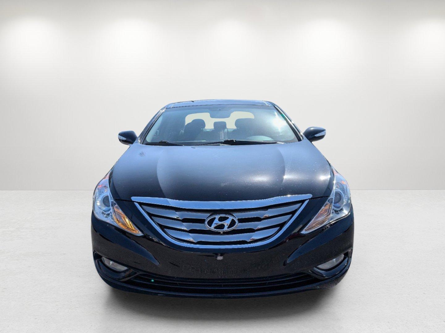 2013 /Black Hyundai Sonata Limited PZEV (5NPEC4AC1DH) with an Gas I4 2.4L/144 engine, 6-Speed Automatic w/Manual Shift transmission, located at 7000 Northlake Connector, Columbus, GA, 31904, (706) 987-8085, 32.524975, -84.978134 - 2013 Hyundai Sonata Limited PZEV - Photo#1