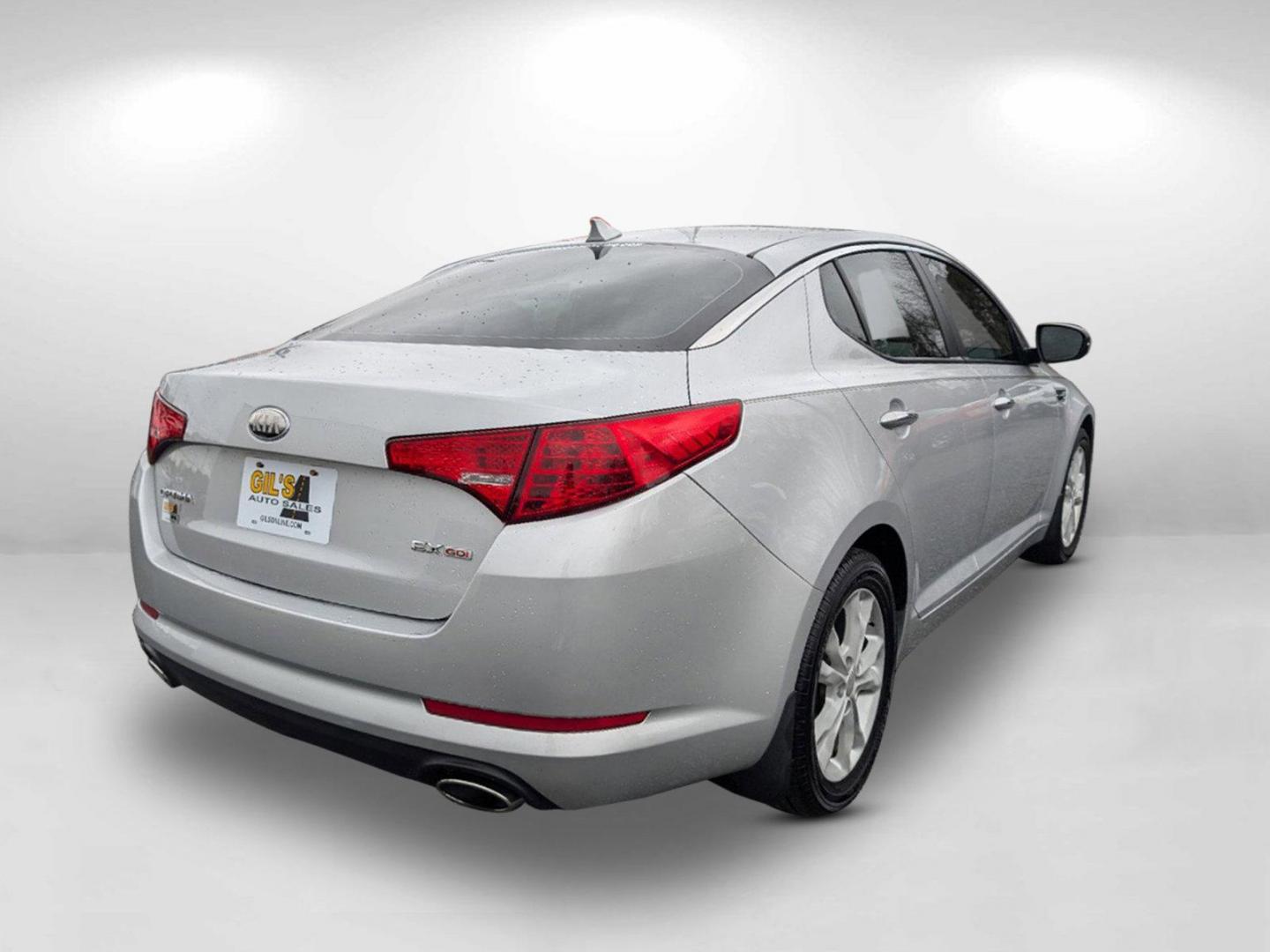 2013 /Gray Kia Optima EX (5XXGN4A71DG) with an Gas I4 2.4L/144 engine, 6-Speed Automatic w/manual shift transmission, located at 3959 U.S. 80 W, Phenix City, AL, 36870, (334) 297-4885, 32.469296, -85.135185 - 2013 Kia Optima EX - Photo#7