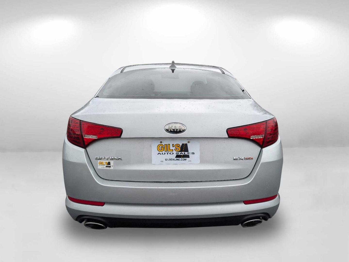 2013 /Gray Kia Optima EX (5XXGN4A71DG) with an Gas I4 2.4L/144 engine, 6-Speed Automatic w/manual shift transmission, located at 3959 U.S. 80 W, Phenix City, AL, 36870, (334) 297-4885, 32.469296, -85.135185 - 2013 Kia Optima EX - Photo#8