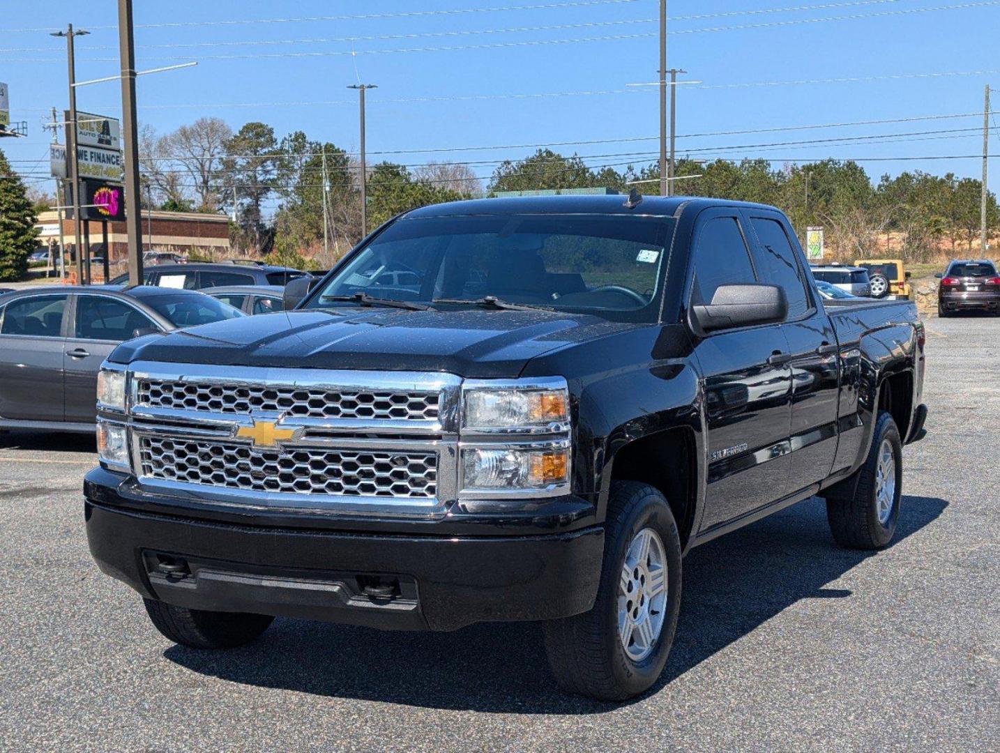 2014 /Jet Black/Dark Ash Chevrolet Silverado 1500 Work Truck (1GCVKPEC4EZ) with an Gas/Ethanol V8 5.3L/325 engine, 6-Speed Automatic transmission, located at 1430 Gateway Drive, Opelika, AL, 36801, (334) 239-0944, 32.637871, -85.409790 - 2014 Chevrolet Silverado 1500 Work Truck - Photo#0