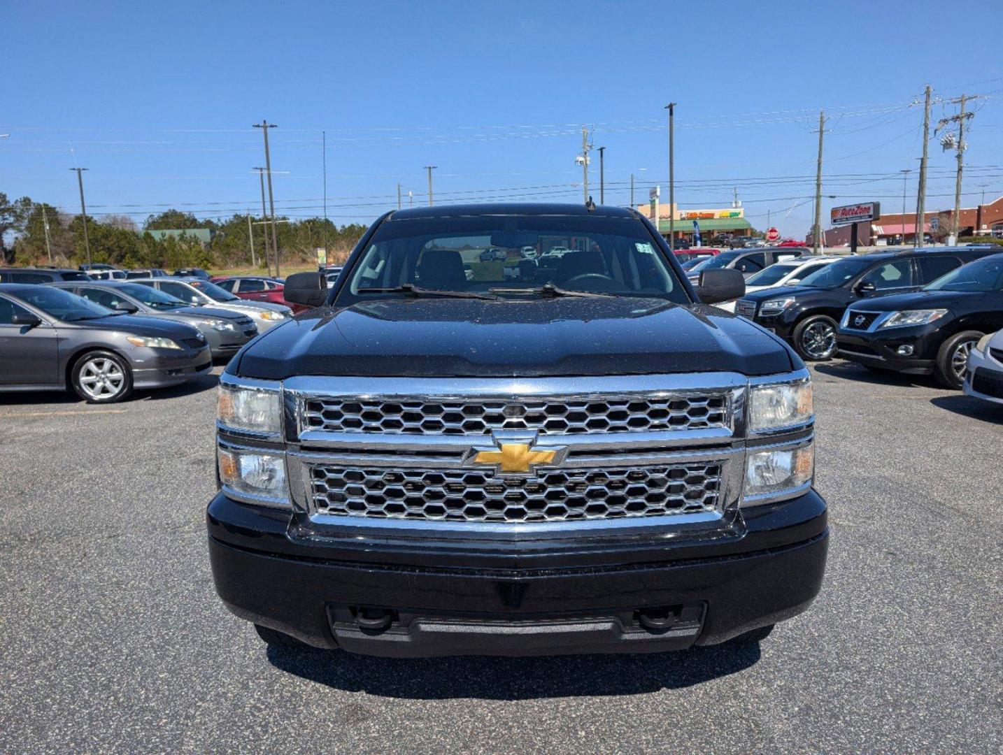 2014 /Jet Black/Dark Ash Chevrolet Silverado 1500 Work Truck (1GCVKPEC4EZ) with an Gas/Ethanol V8 5.3L/325 engine, 6-Speed Automatic transmission, located at 1430 Gateway Drive, Opelika, AL, 36801, (334) 239-0944, 32.637871, -85.409790 - 2014 Chevrolet Silverado 1500 Work Truck - Photo#1