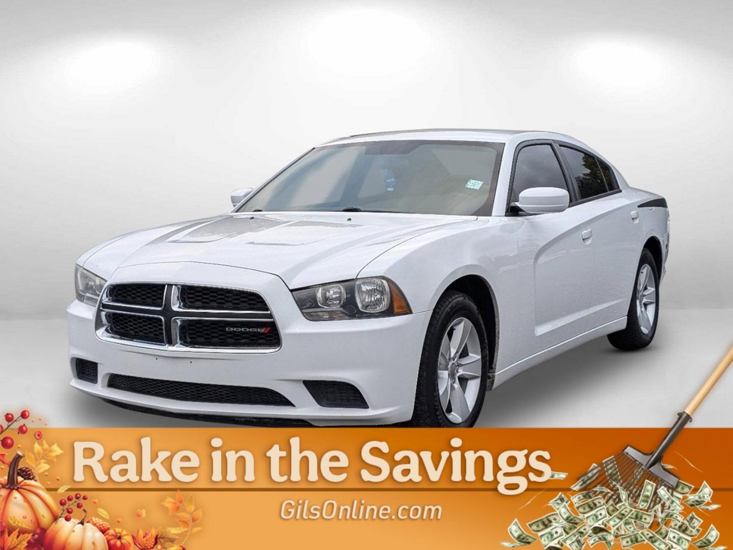 2014 Bright White Clearcoat /Black/Lt Frost Beige Dodge Charger SE (2C3CDXBG6EH) with an Regular Unleaded V-6 3.6 L/220 engine, 5-Speed Automatic w/OD transmission, located at 3959 U.S. 80 W, Phenix City, AL, 36870, (334) 297-4885, 32.469296, -85.135185 - 2014 Dodge Charger SE - Photo#1