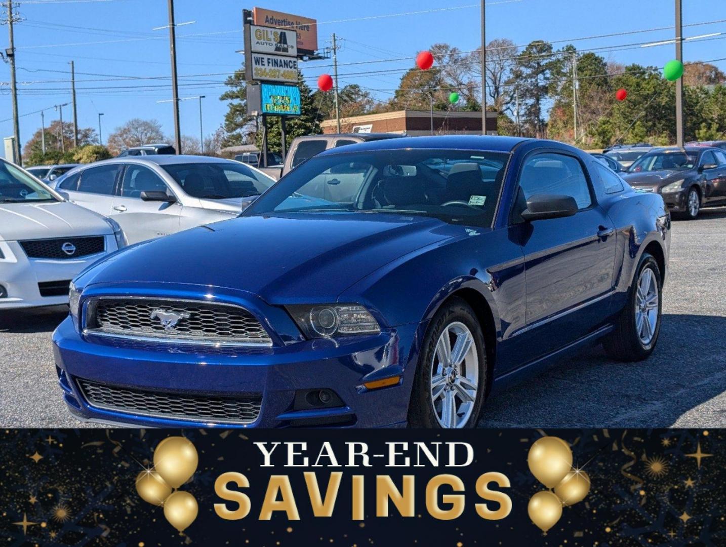 2014 Ford Mustang V6 (1ZVBP8AM4E5) with an Regular Unleaded V-6 3.7 L/228 engine, located at 3959 U.S. 80 W, Phenix City, AL, 36870, (334) 297-4885, 32.469296, -85.135185 - 2014 Ford Mustang V6 - Photo#0