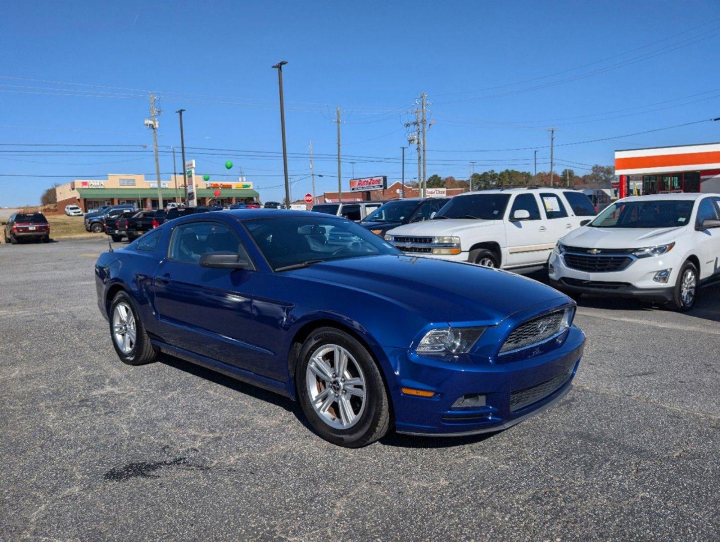 2014 Ford Mustang V6 (1ZVBP8AM4E5) with an Regular Unleaded V-6 3.7 L/228 engine, located at 3959 U.S. 80 W, Phenix City, AL, 36870, (334) 297-4885, 32.469296, -85.135185 - 2014 Ford Mustang V6 - Photo#2