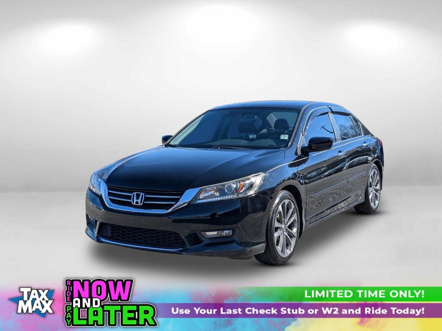 2014 Honda Accord Sedan Sport (1HGCR2F53EA) with an Regular Unleaded I-4 2.4 L/144 engine, 1-Speed CVT w/OD transmission, located at 1430 Gateway Drive, Opelika, AL, 36801, (334) 239-0944, 32.637871, -85.409790 - 2014 Honda Accord Sedan Sport - Photo#0